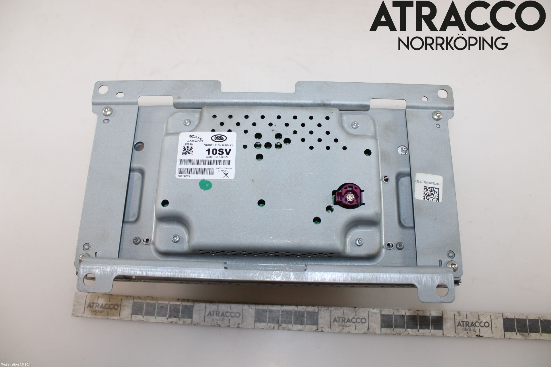 Jaguar F-PACE Bildskärm