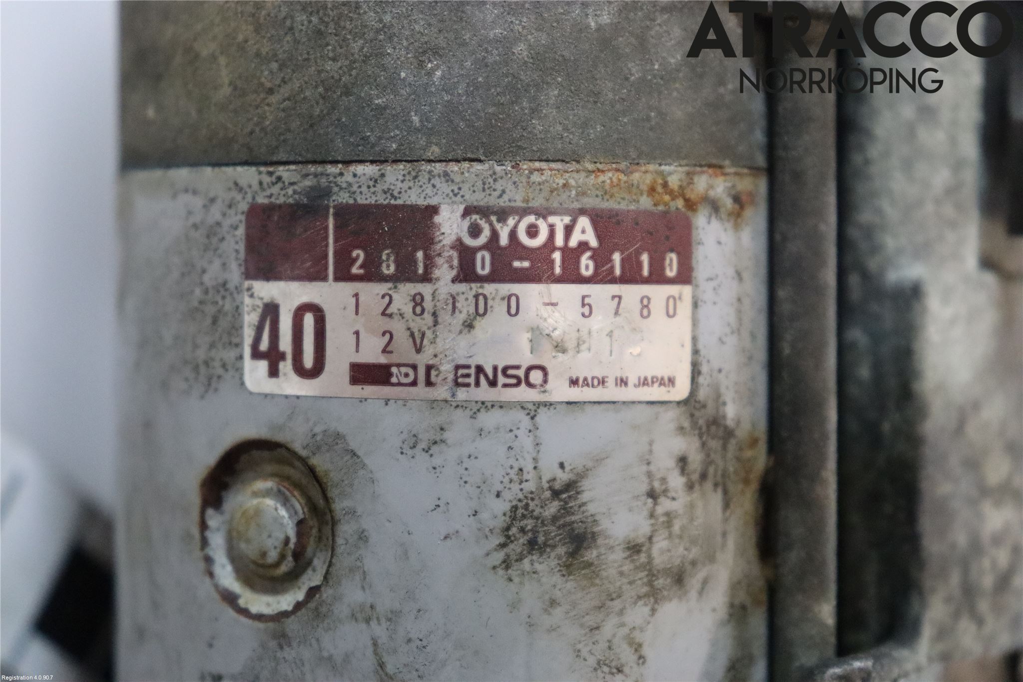 Toyota COROLLA 88-92 Startmotor