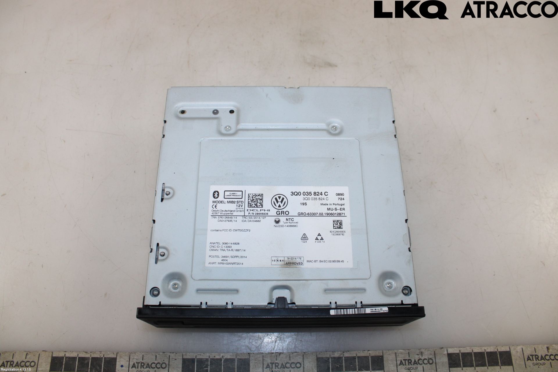 Volkswagen VW TIGUAN 16-24 Cd Radio - Multimediapanel