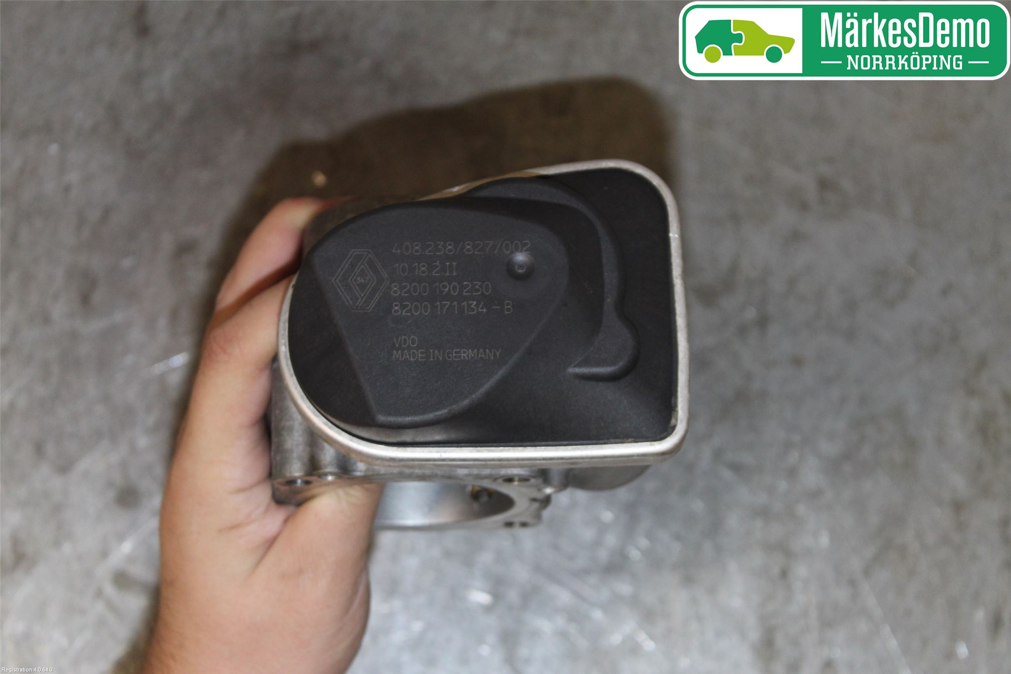 Renault MEGANE III 09-15 Injspjällhus