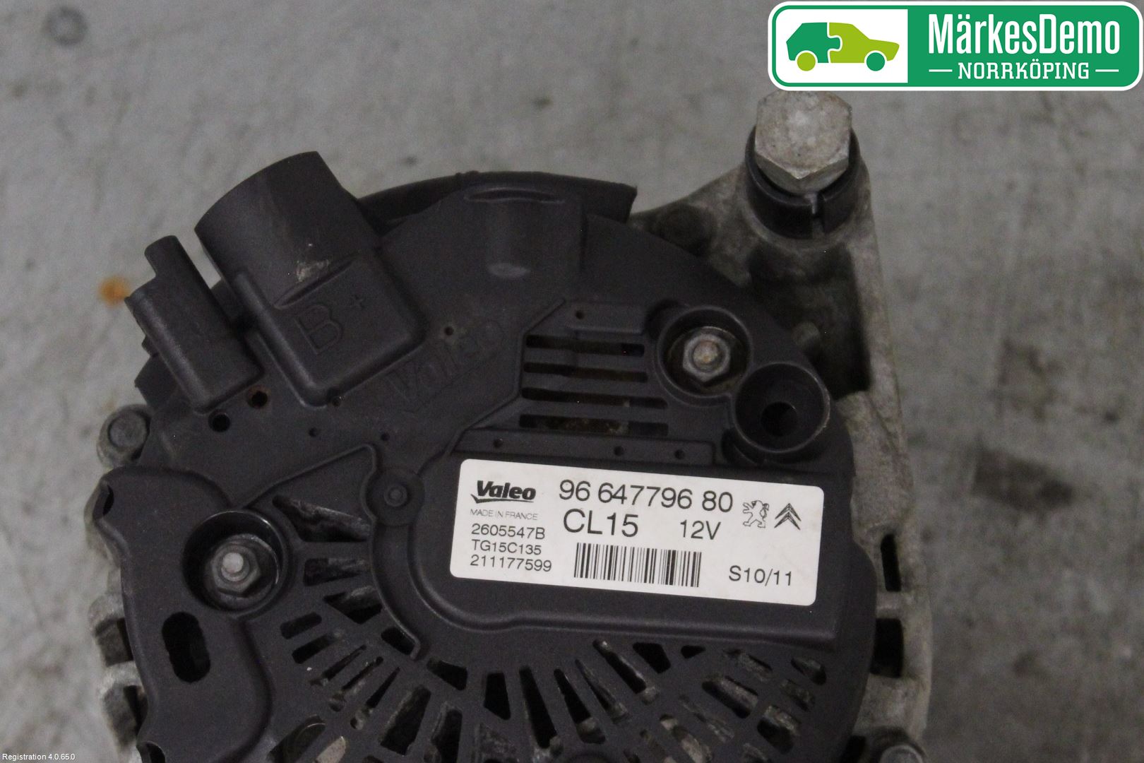 Citroen C3 PICASSO Generator