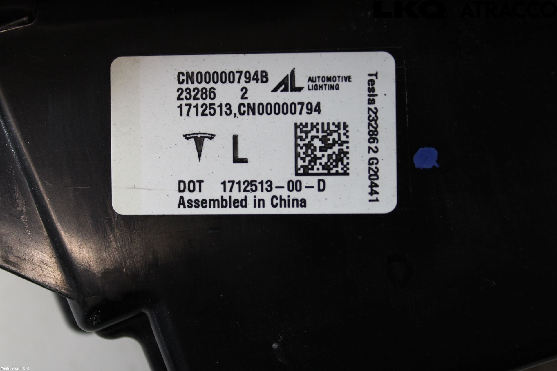 Tesla MODEL 3 17- Dimljus/Reflex Bak