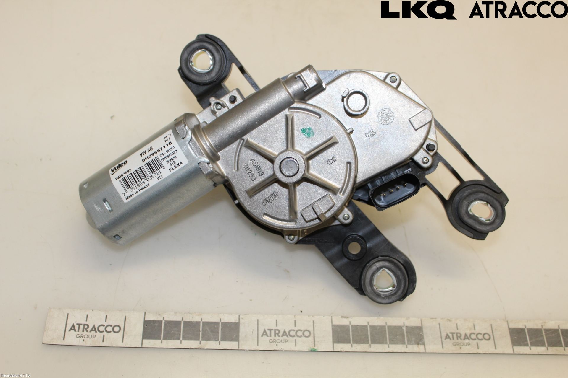 Skoda ENYAQ iV 21- Torkarmotor Baklucka