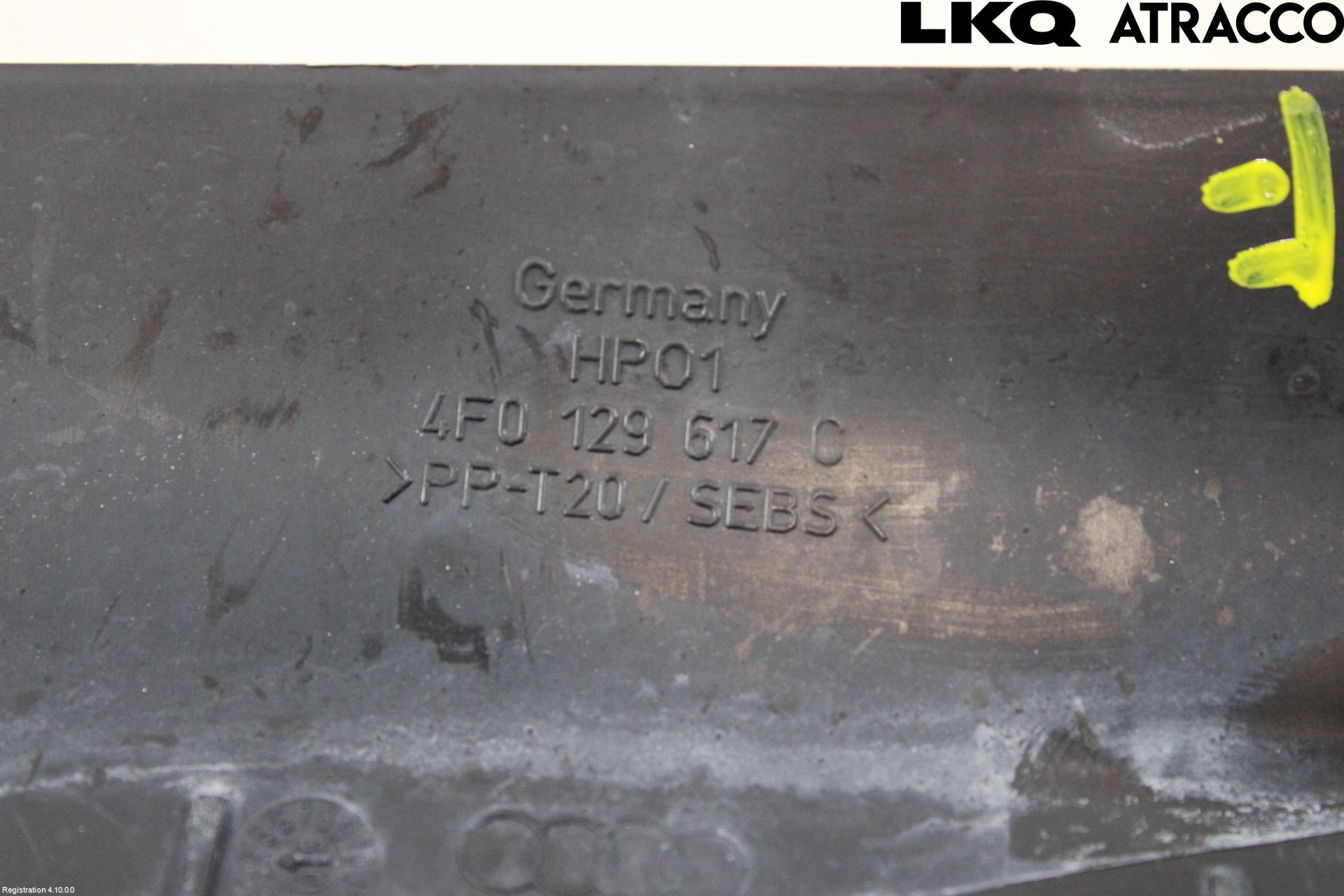 Audi A6/S6     05-11 Deflektor Plåt-Plast Kylning