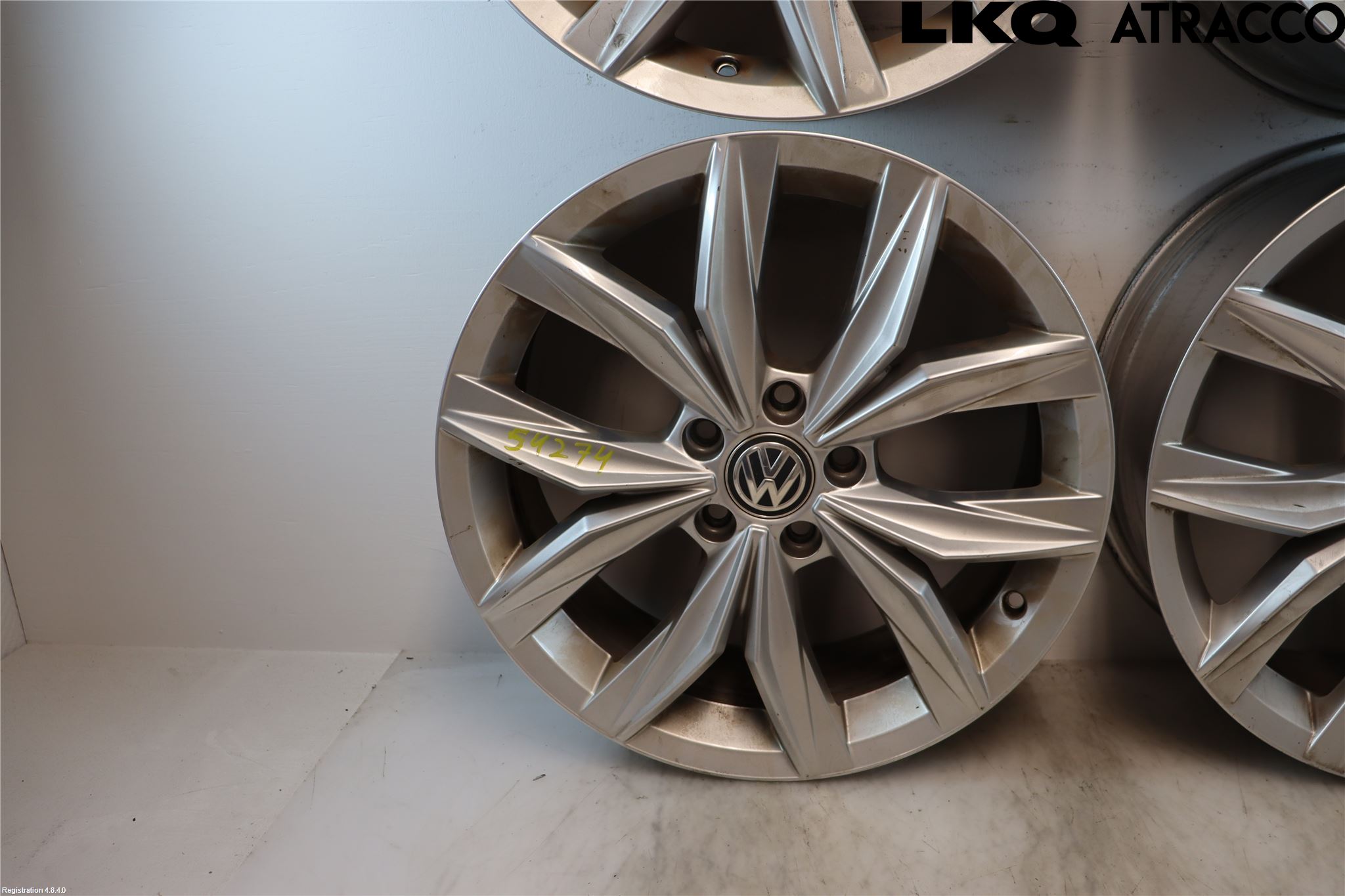 Volkswagen VW TIGUAN 16-24 Fälgsats Aluminium