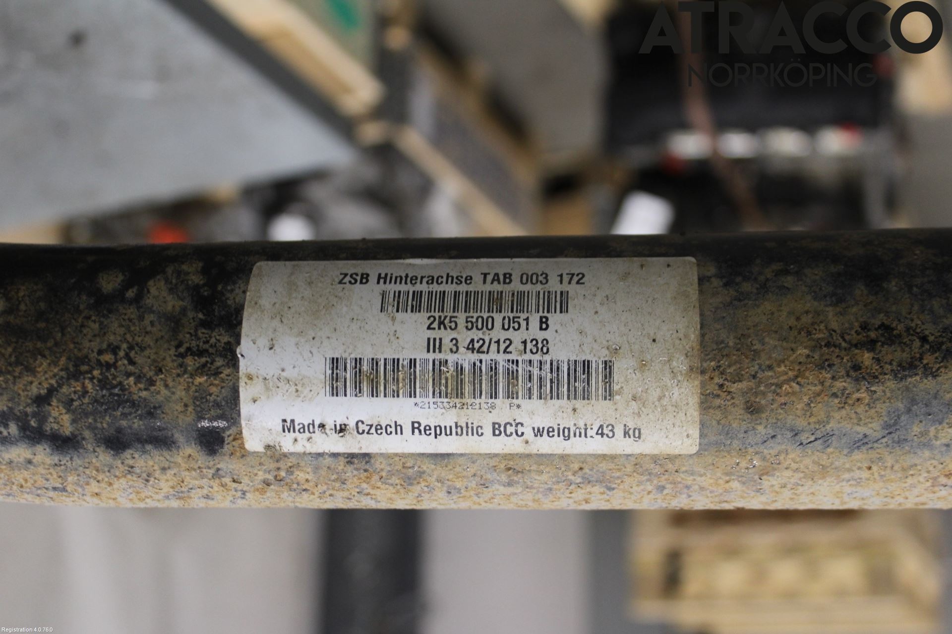 Volkswagen VW CADDY 11-15 Bakaxel