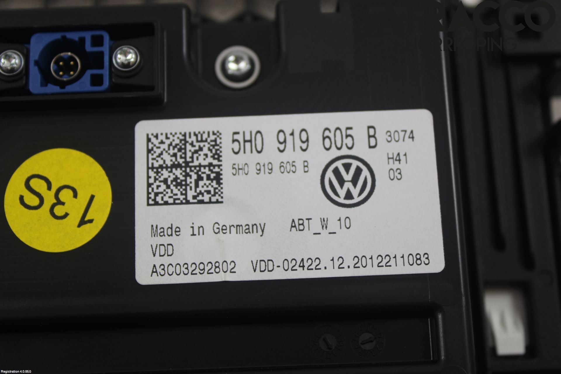 Volkswagen VW GOLF / E-GOLF VIII 20- Multifunktionsdisplay