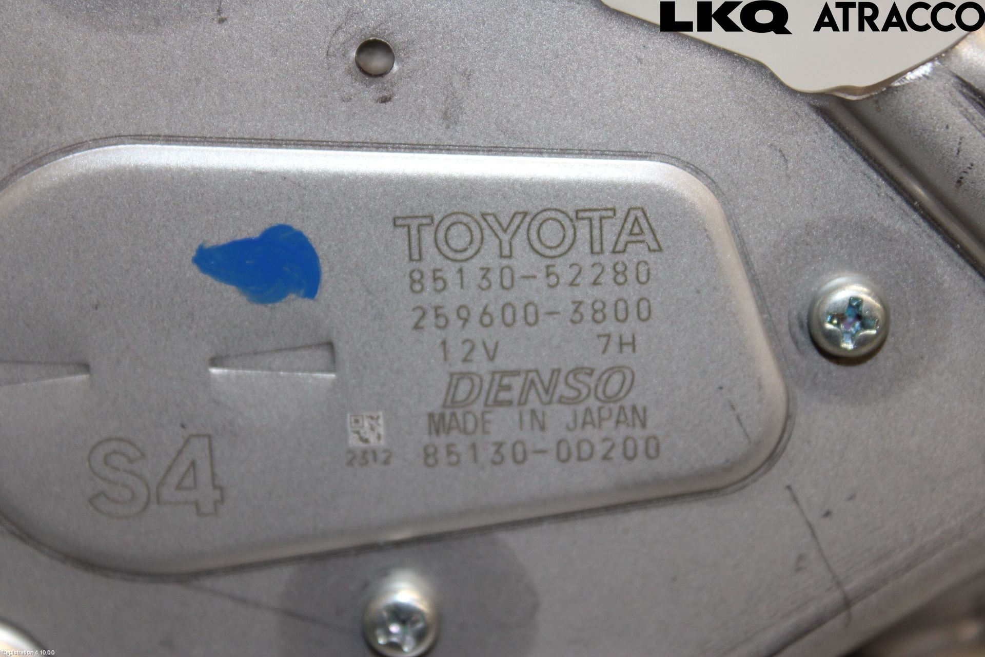 Toyota YARIS CROSS XP21 21- Torkarmotor Baklucka