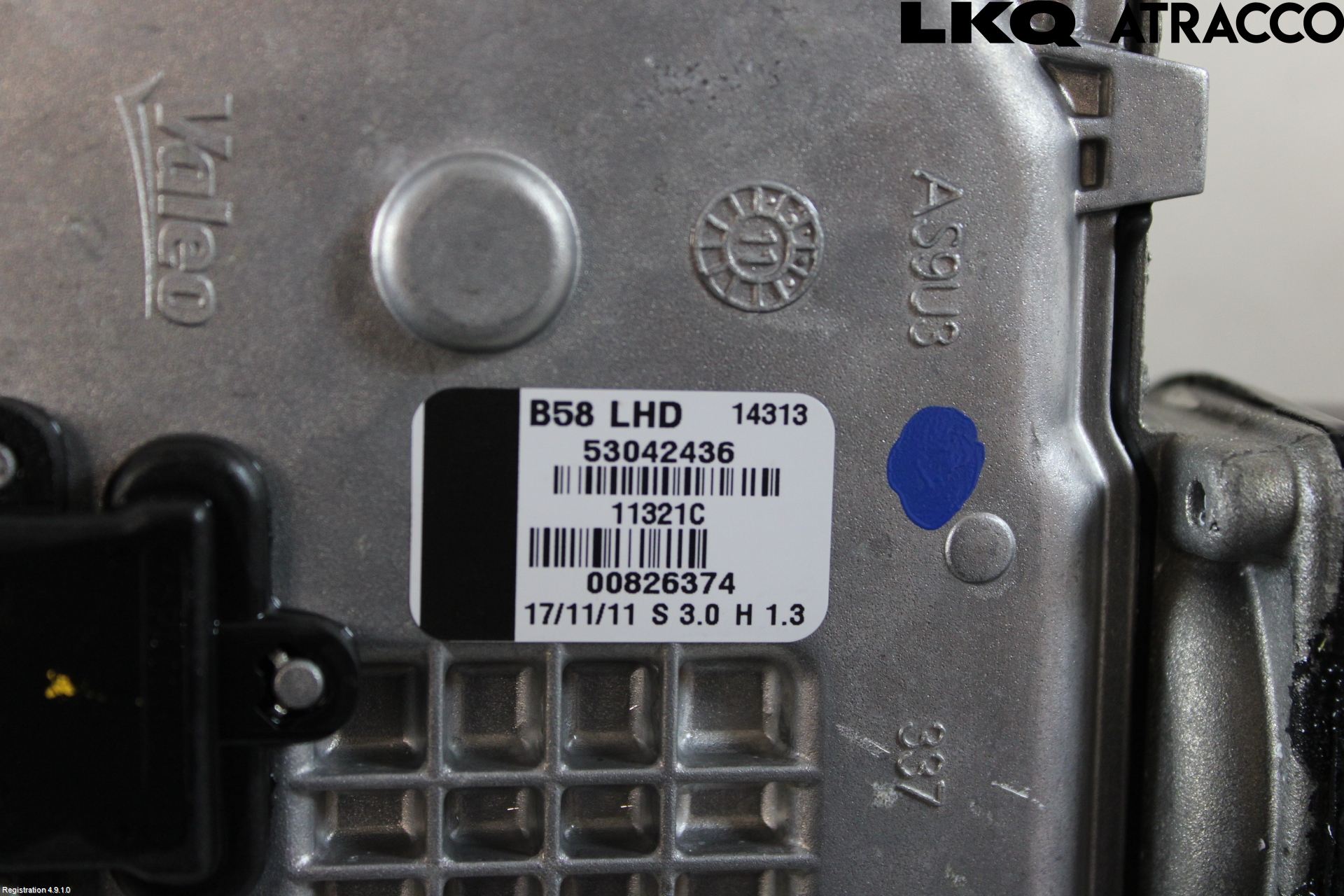 Citroen C4 PICASSO 06-13 Torkarmotor Vindruta