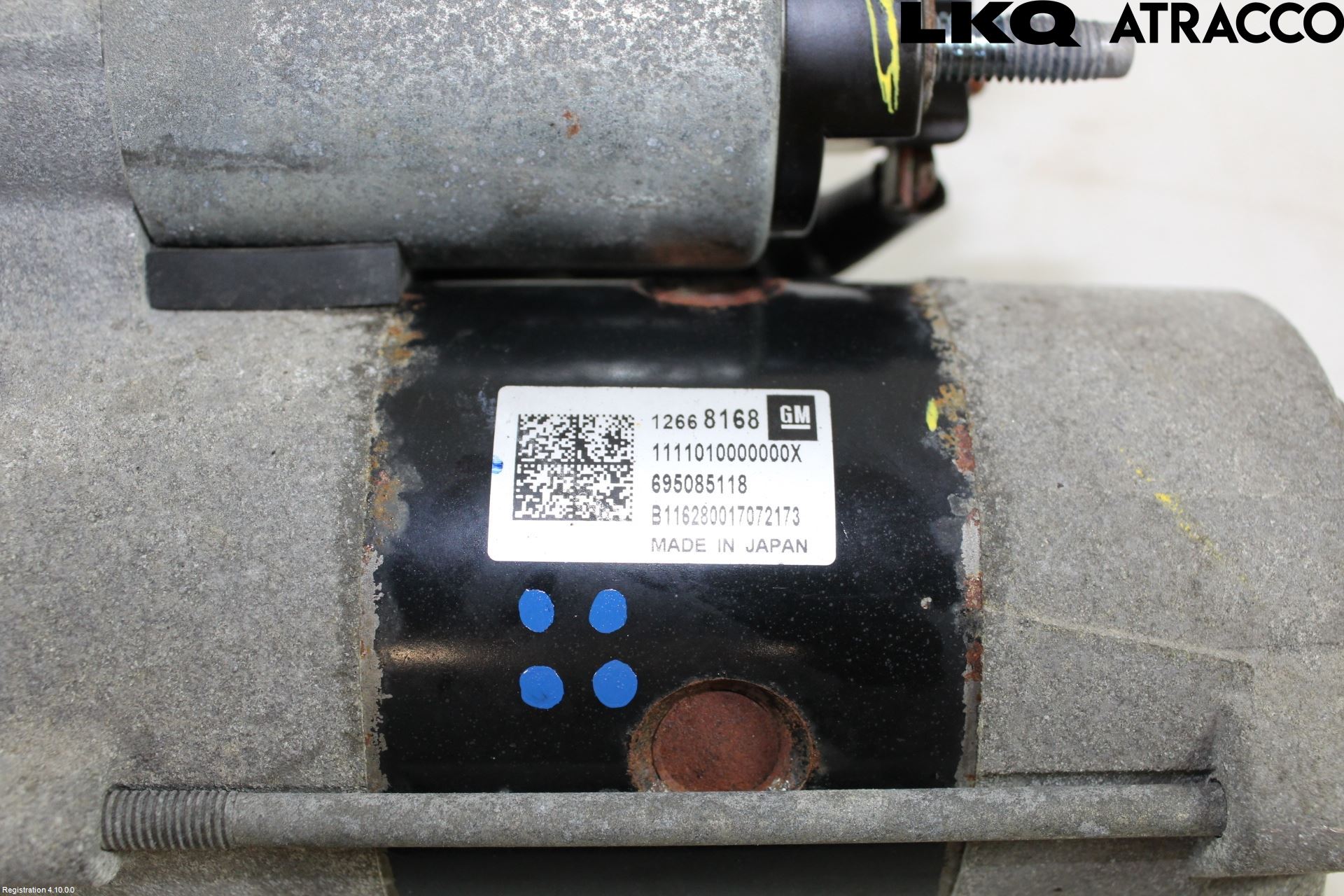 Opel ASTRA K 16-22 Startmotor