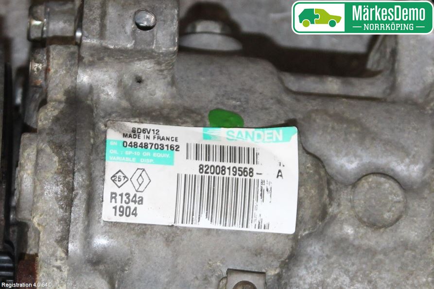 Renault TWINGO II 07-16 Ac Kompressor