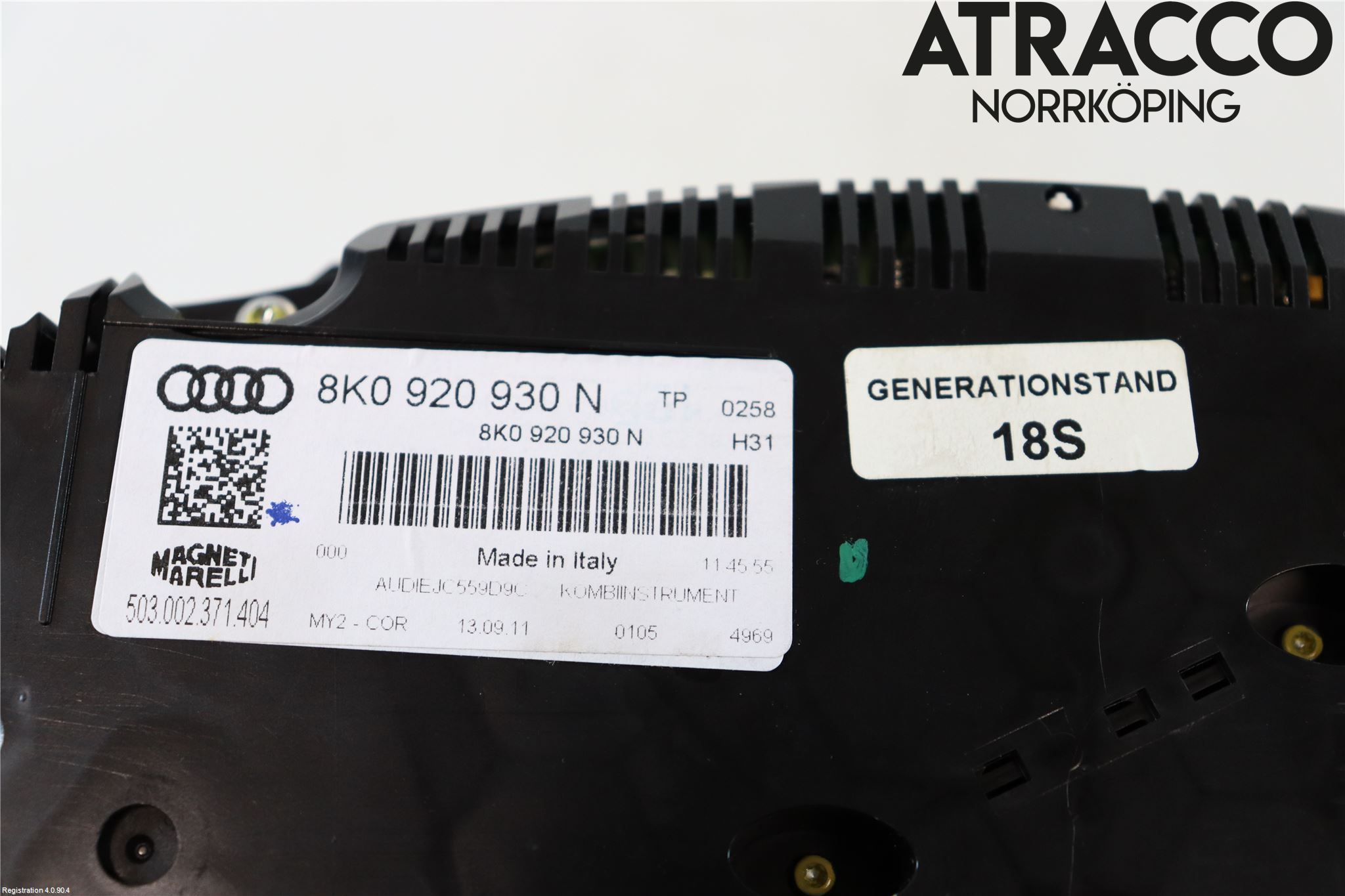 Audi A4/S4 08-11 Instrument Komb