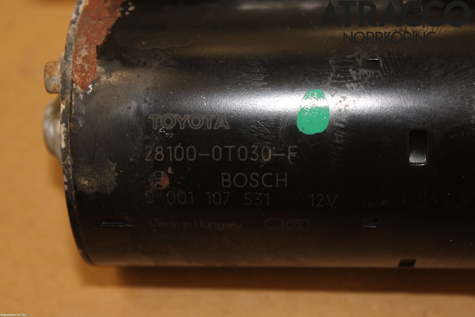 Toyota AVENSIS 16-18 Startmotor