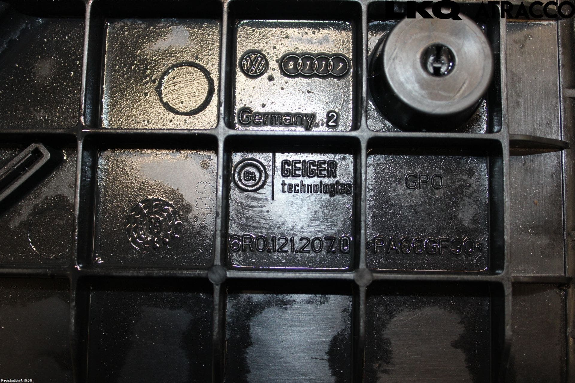 Volkswagen VW POLO 10-17 Kylfläkt El