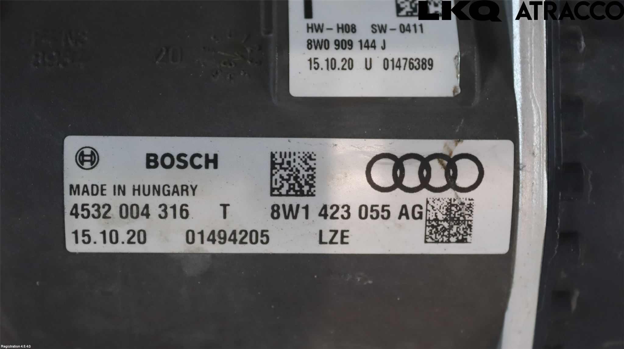 Audi A5 17- Styrväxel Servo -Snäcka