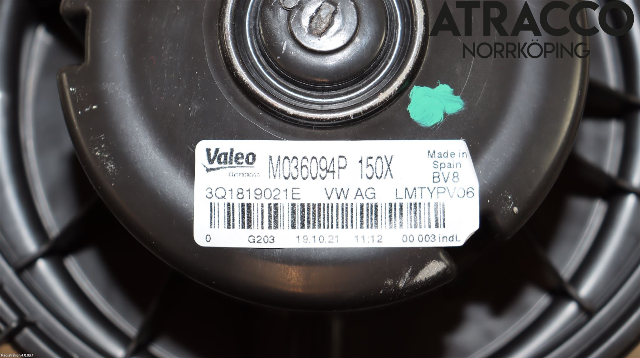 Seat LEON 20- Värmefläkt