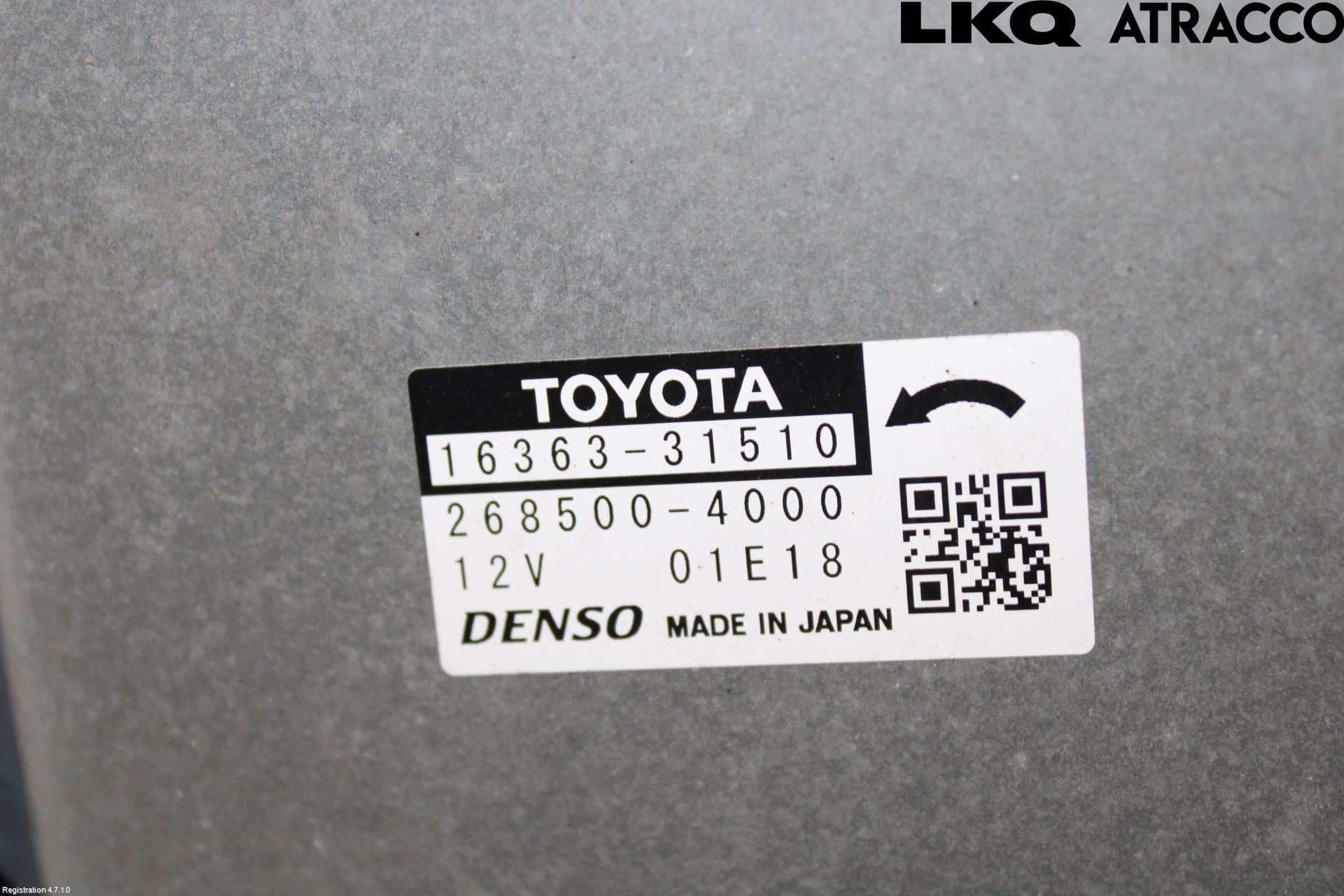 Lexus ES 250/300/330 Kylfläkt El