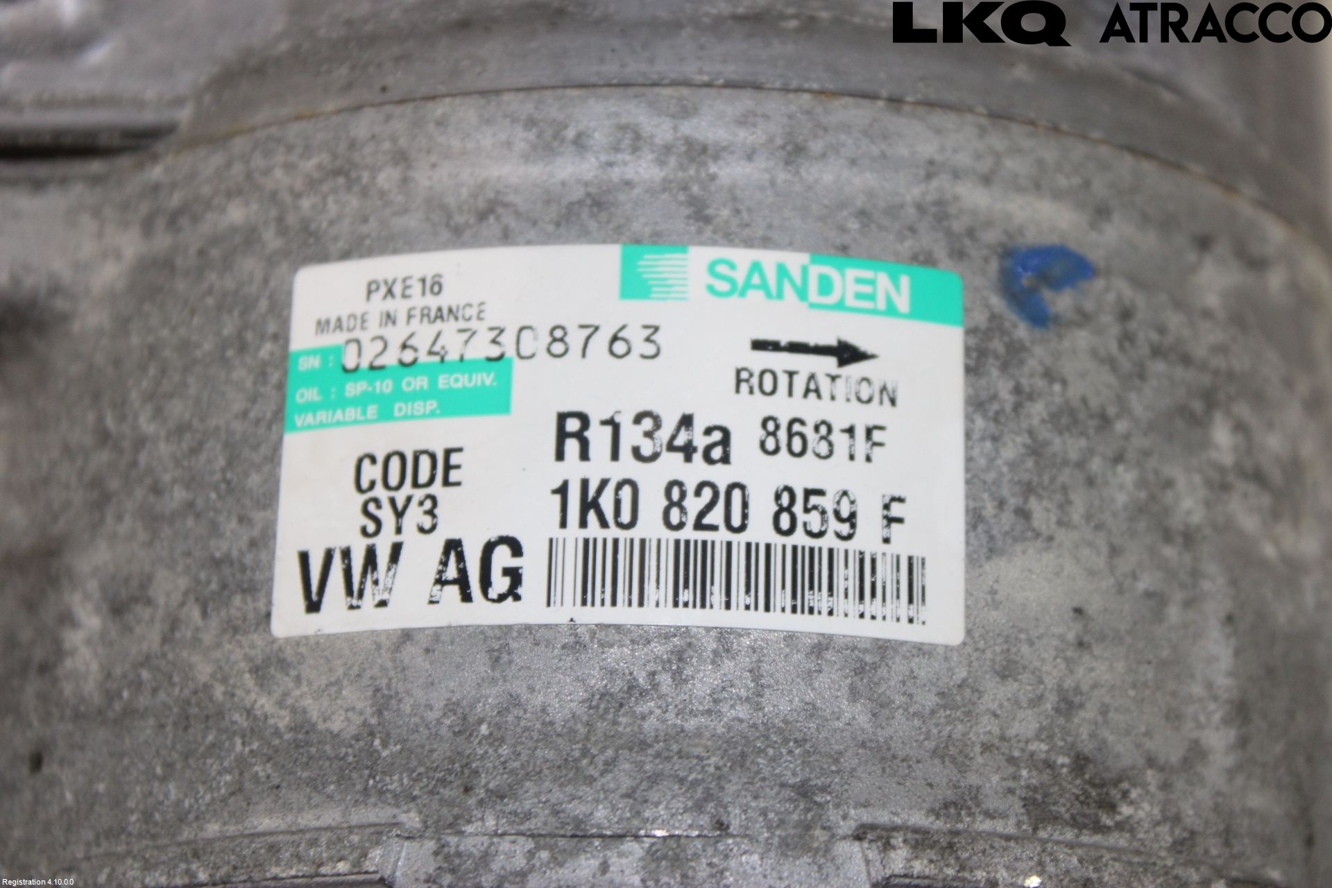 Audi A3/S3 05-13 Ac Kompressor