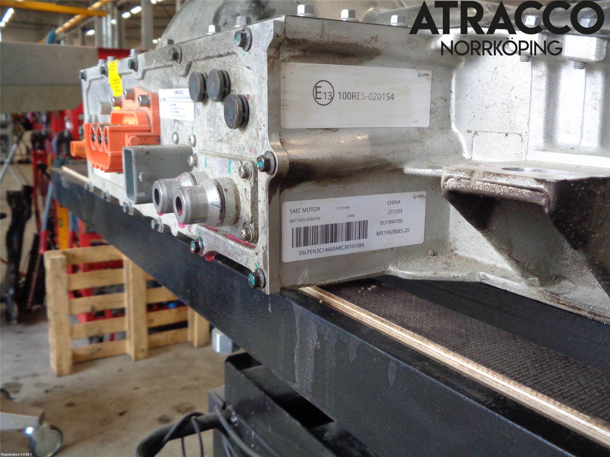 MG ZS EV 20- Batteri Högspänning