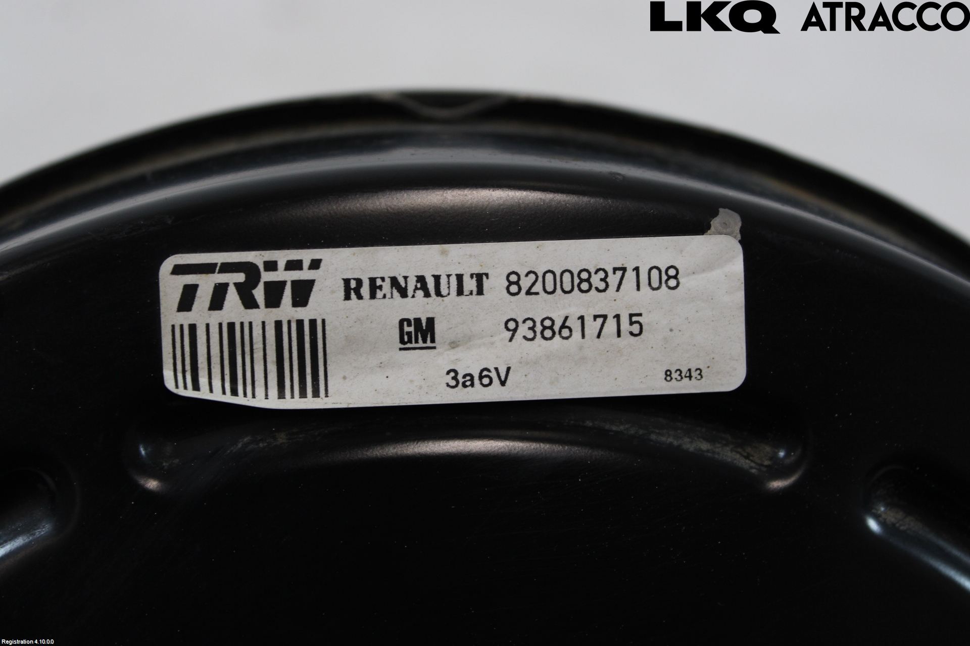 Opel VIVARO 01-14 Bromsservo