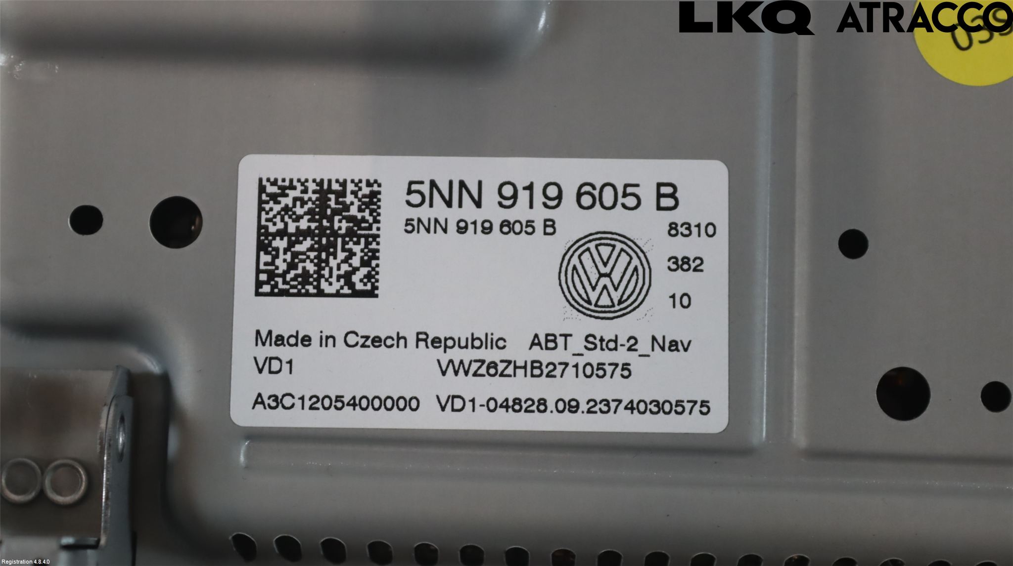 Volkswagen VW T-ROC 18- Multifunktionsdisplay