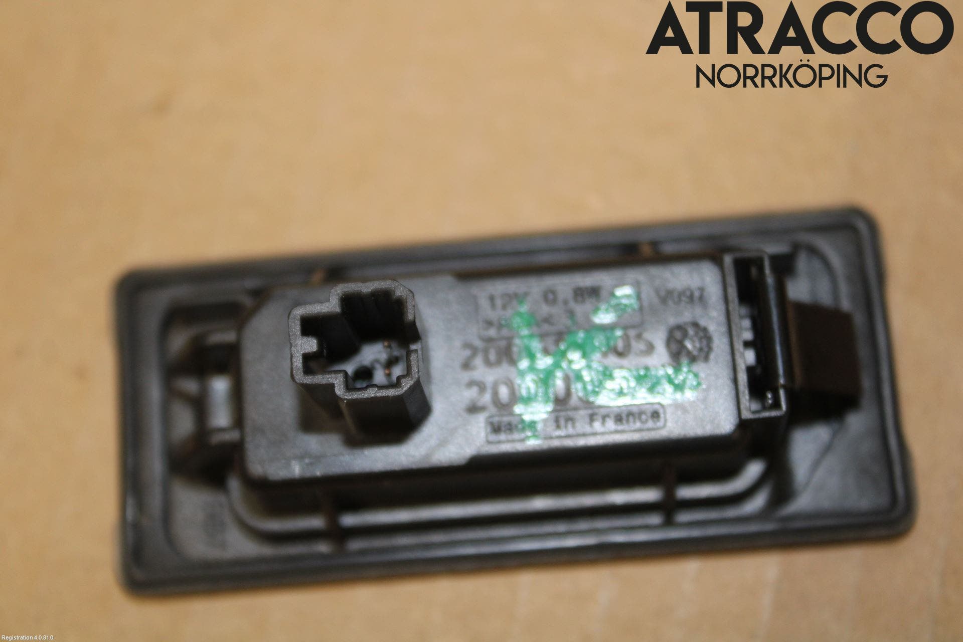 Audi A4/S4 B9 20- Skylt Belysning