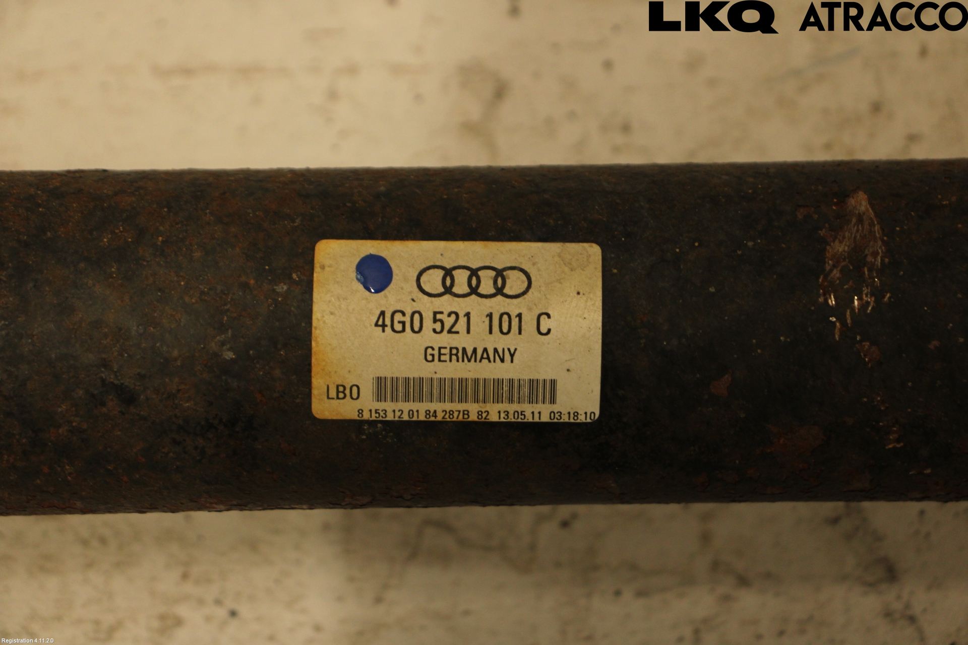 Audi A6/S6 4G 11-18 Mellanaxel Komp