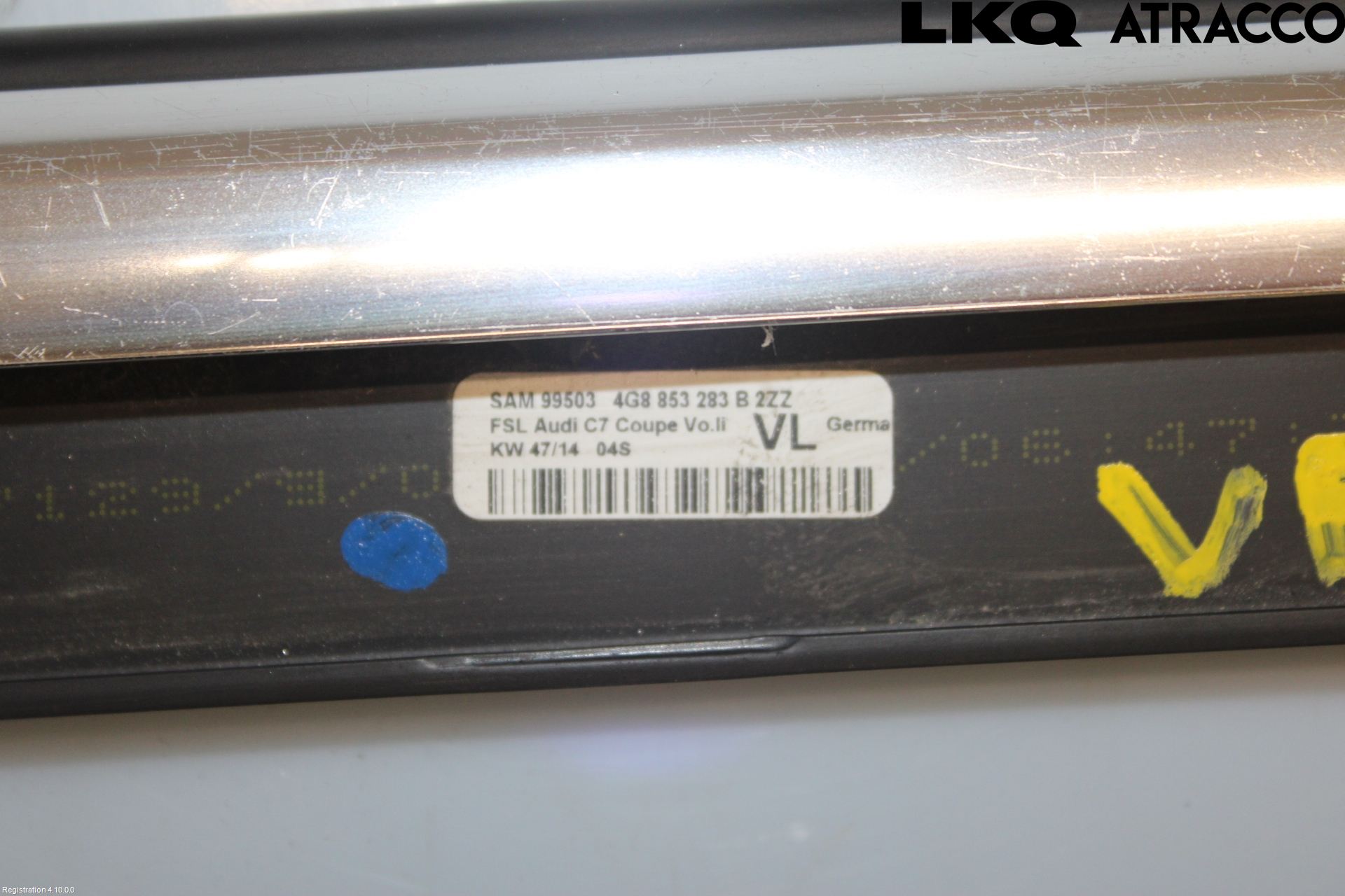Audi A7/S7 4G 11-17 Dörr Dekorlist Fram Vä