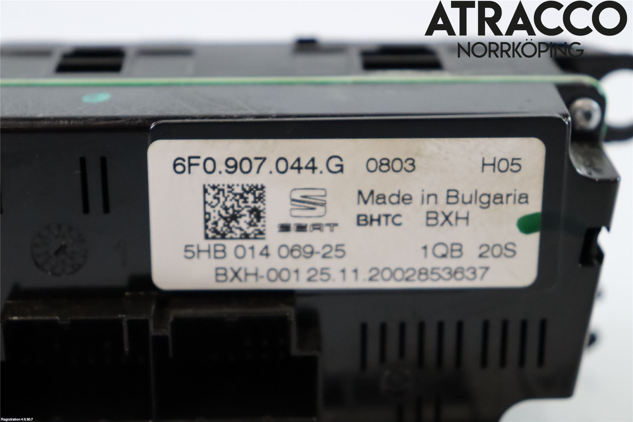 Seat ARONA Värmereglage