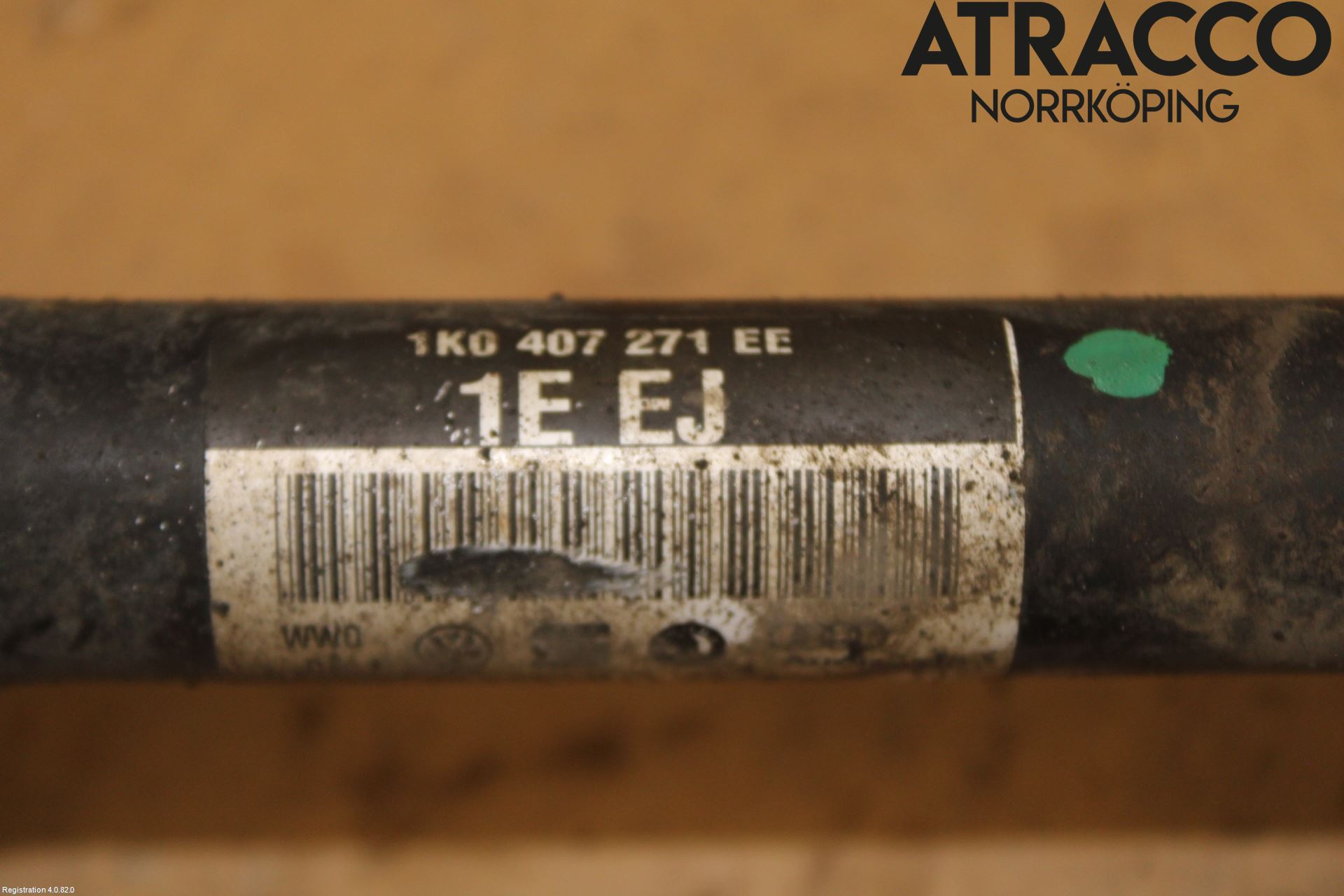 Volkswagen VW PASSAT 11-14 Drivaxel Fram Vänster