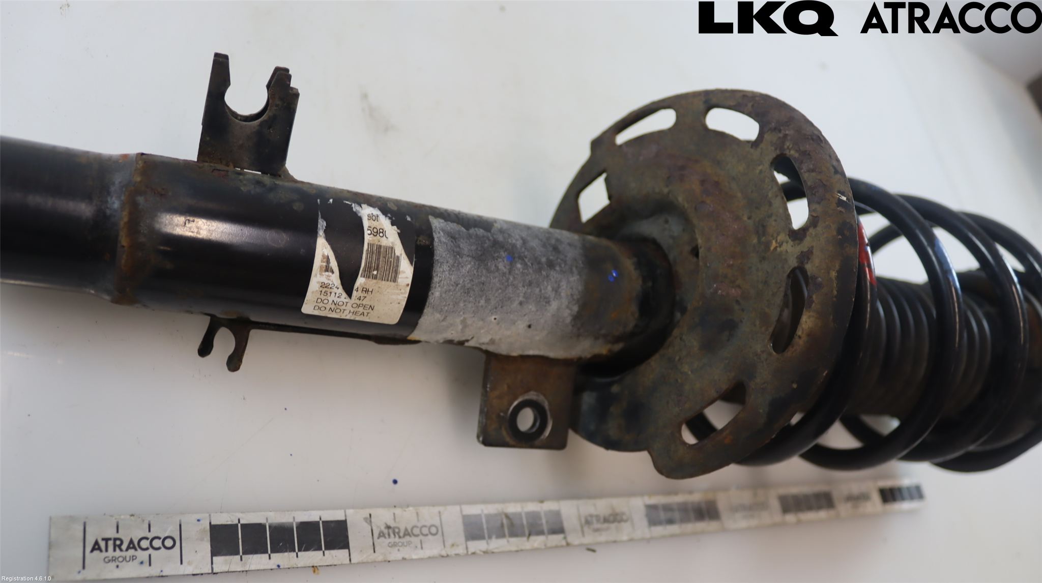 Citroen C3 10-17 Fjäderben Fram Höger