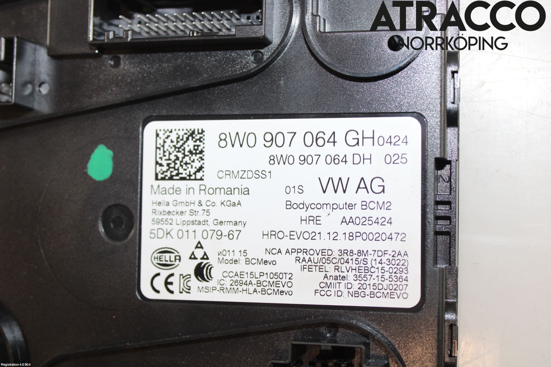 Audi A4/S4 B9 20- Komfort Styrdon
