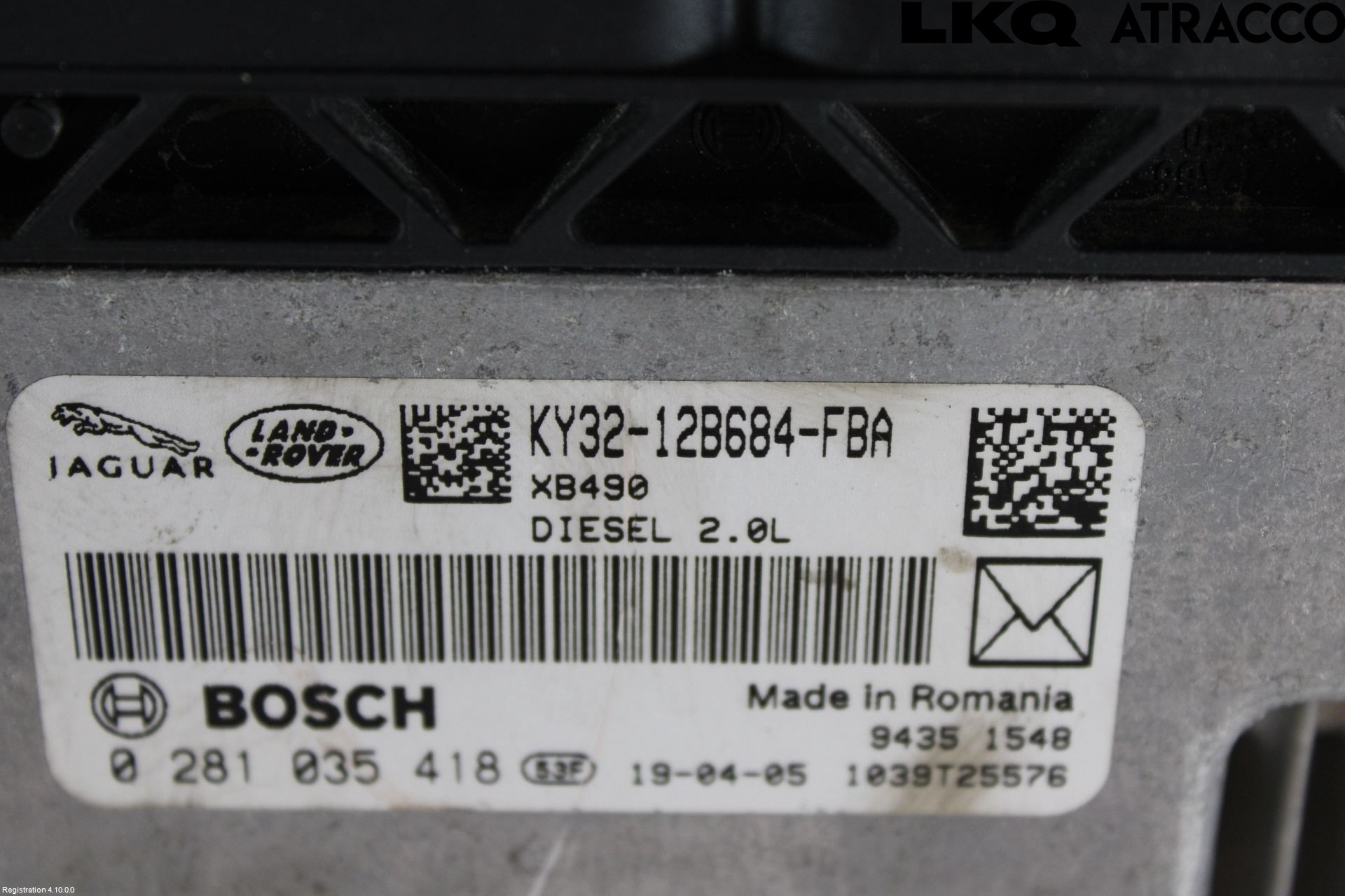 Jaguar F-PACE Styrenhet Inspump Diesel