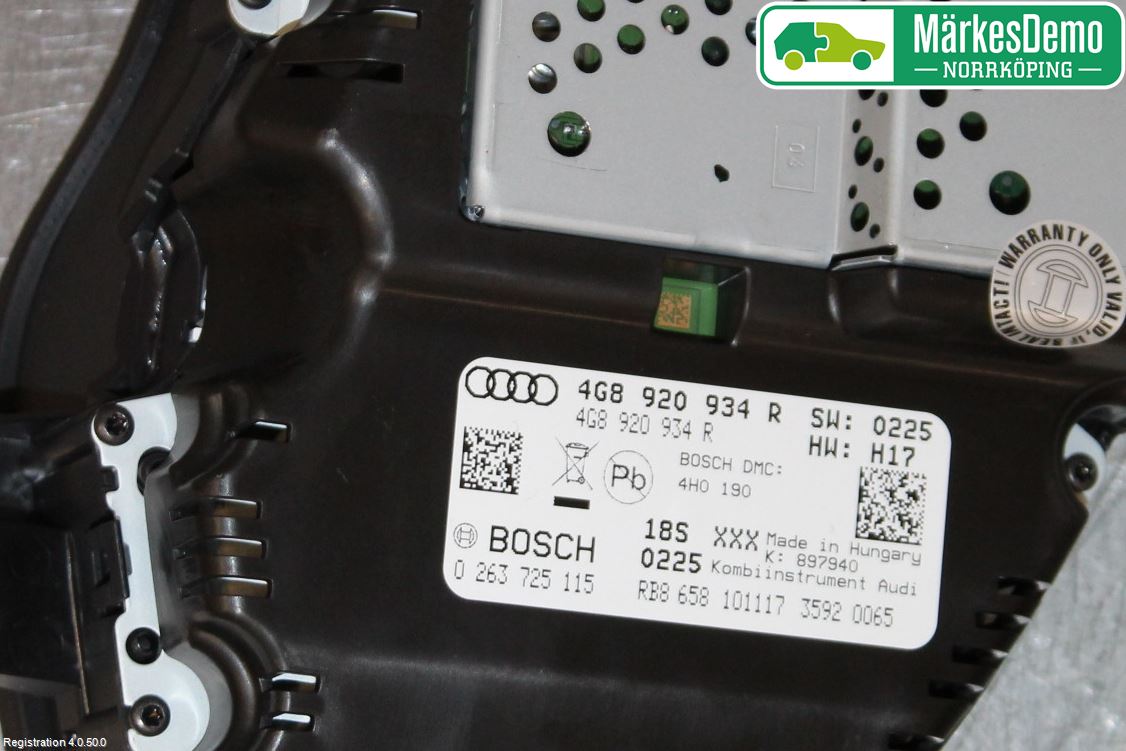 Audi A6/S6 4G 11-18 Instrument Komb