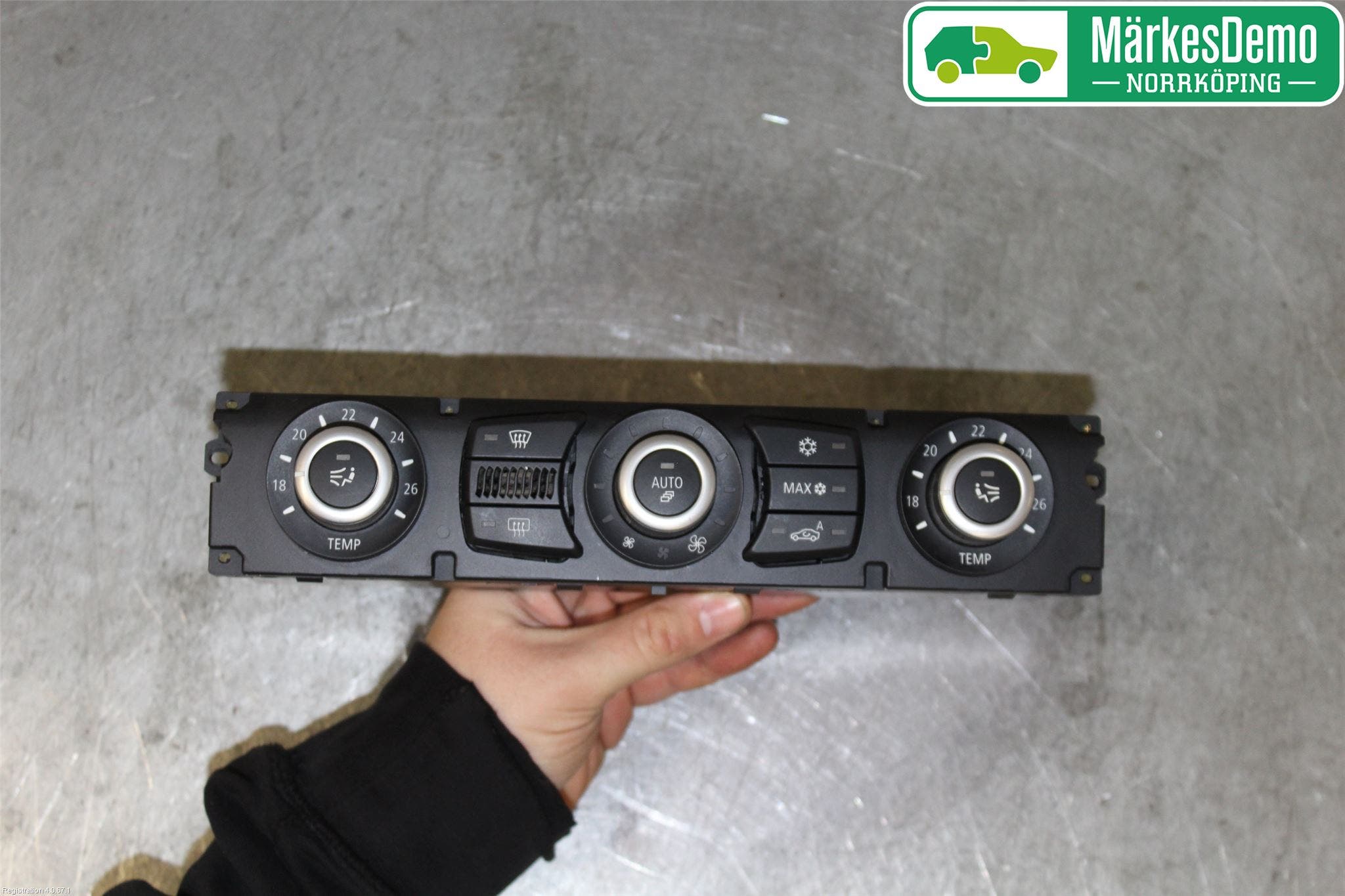 BMW 5 E60/61 Sed/Tou 02-10 Värmereglage