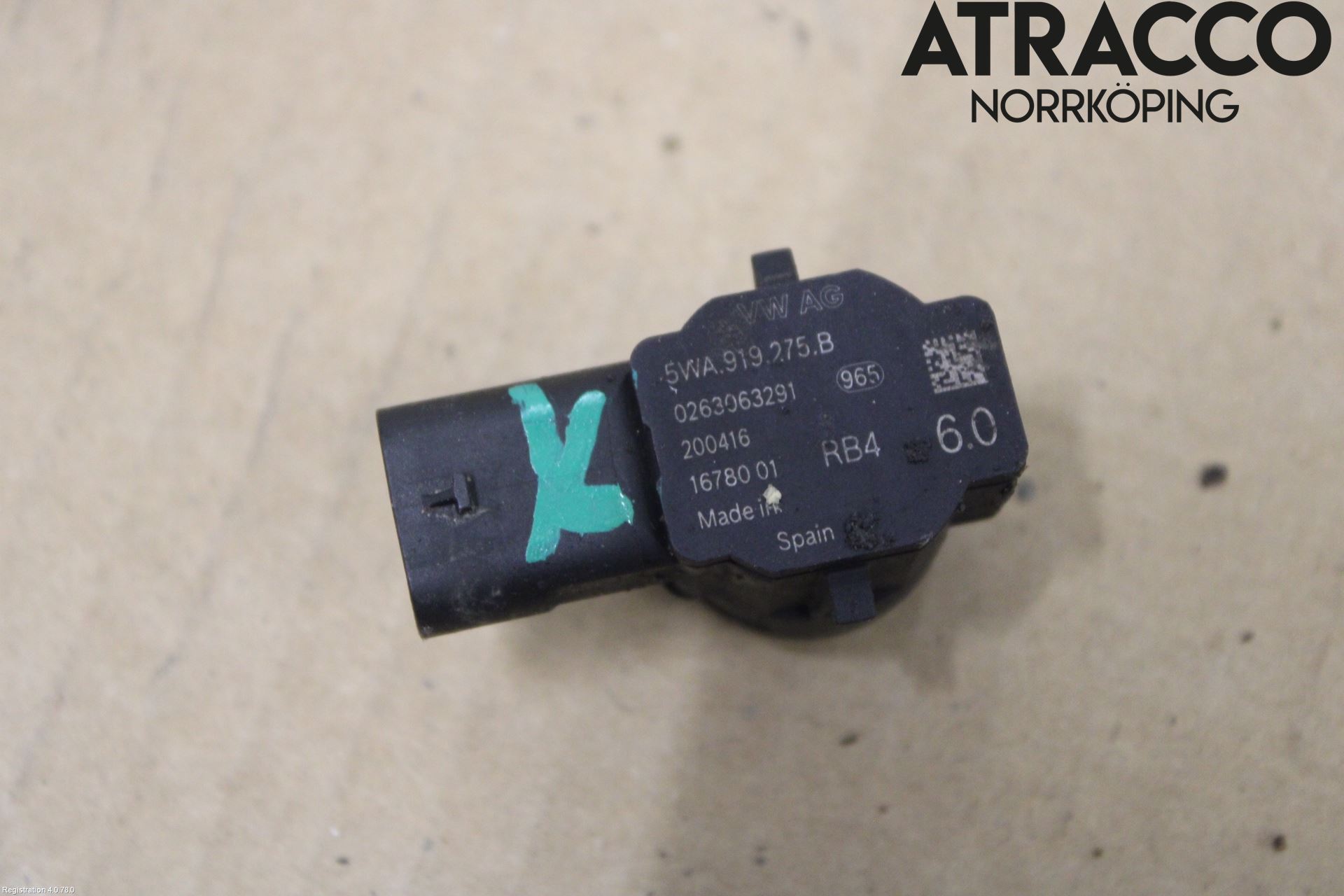 Skoda OCTAVIA (NX) 20- Parkeringshjälp Backsensor