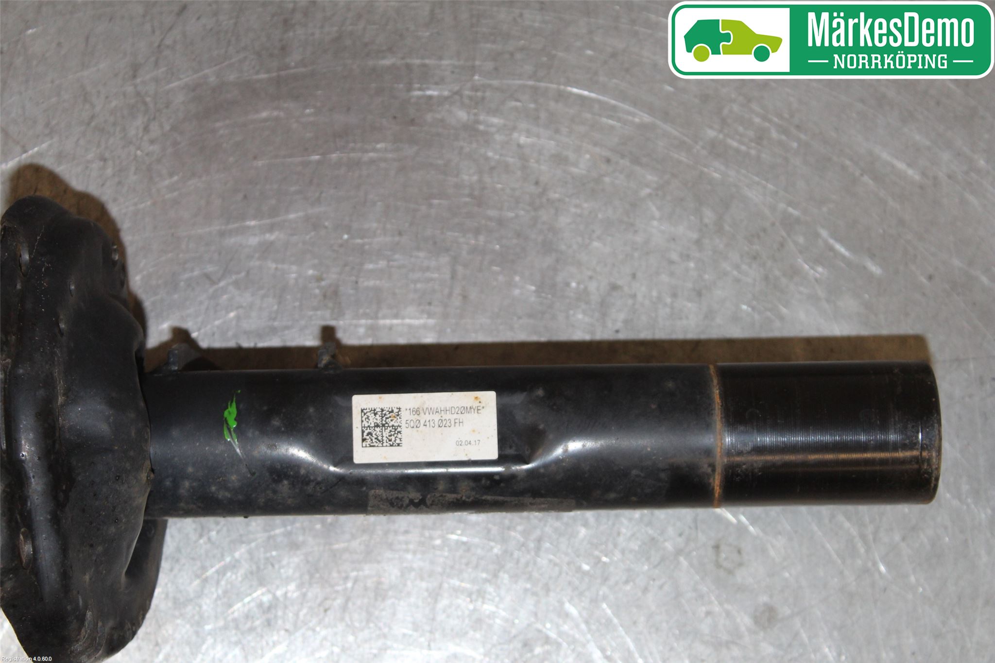 Volkswagen VW GOLF / E-GOLF VII 13-20 Fjäderben Fram Höger