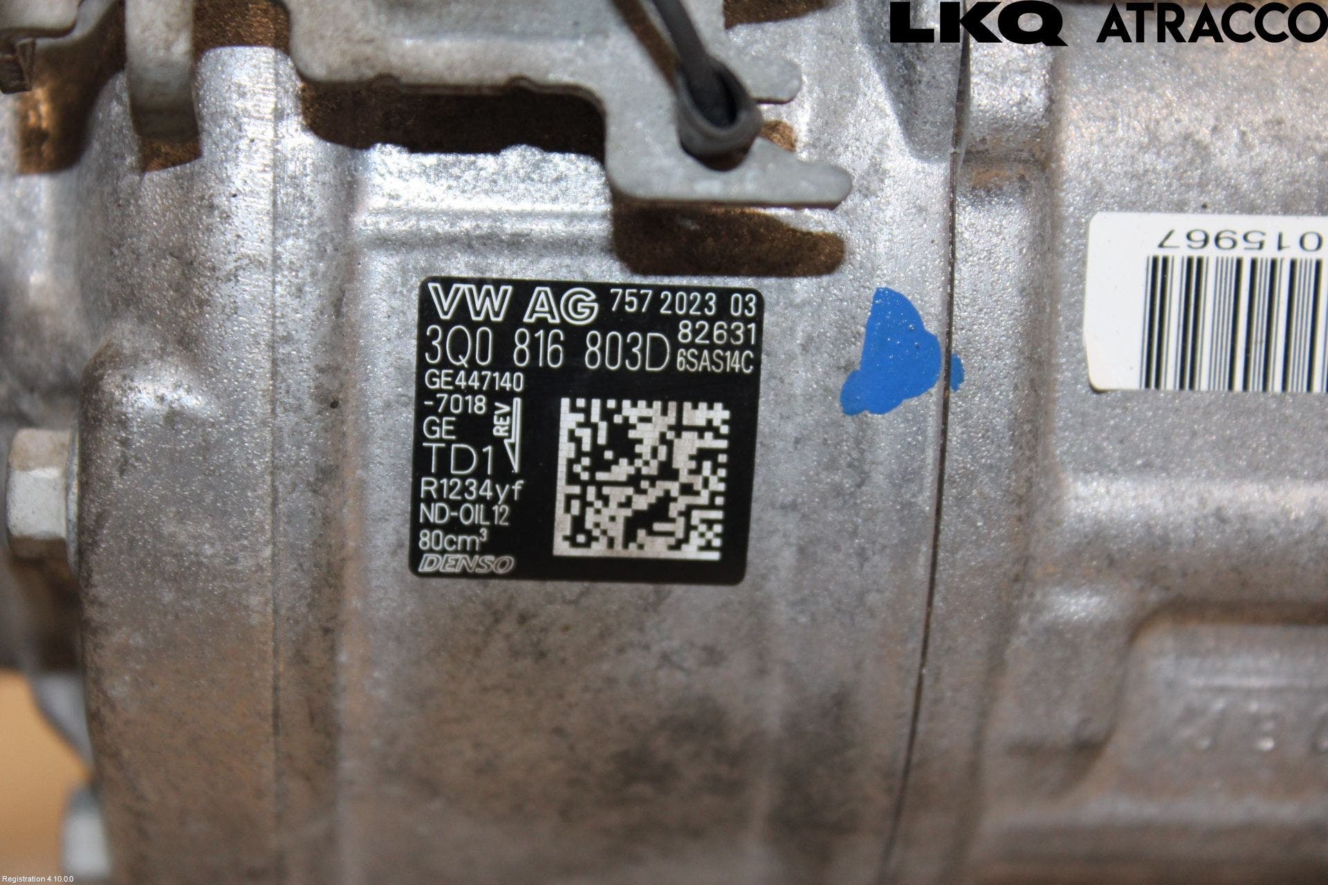 Volkswagen VW TIGUAN 16-24 Ac Kompressor