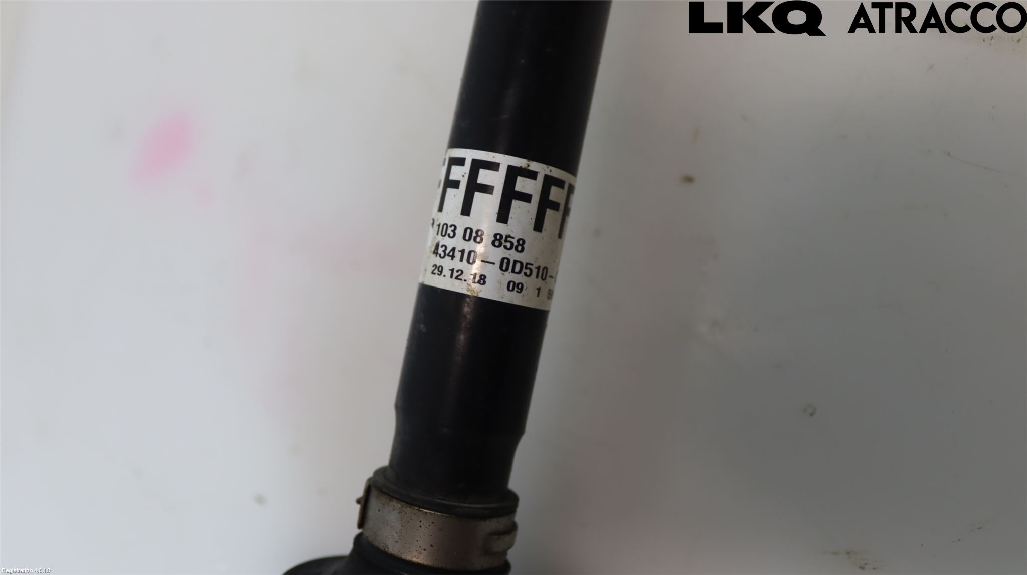 Toyota YARIS XP130 15-20 Drivaxel Fram Höger