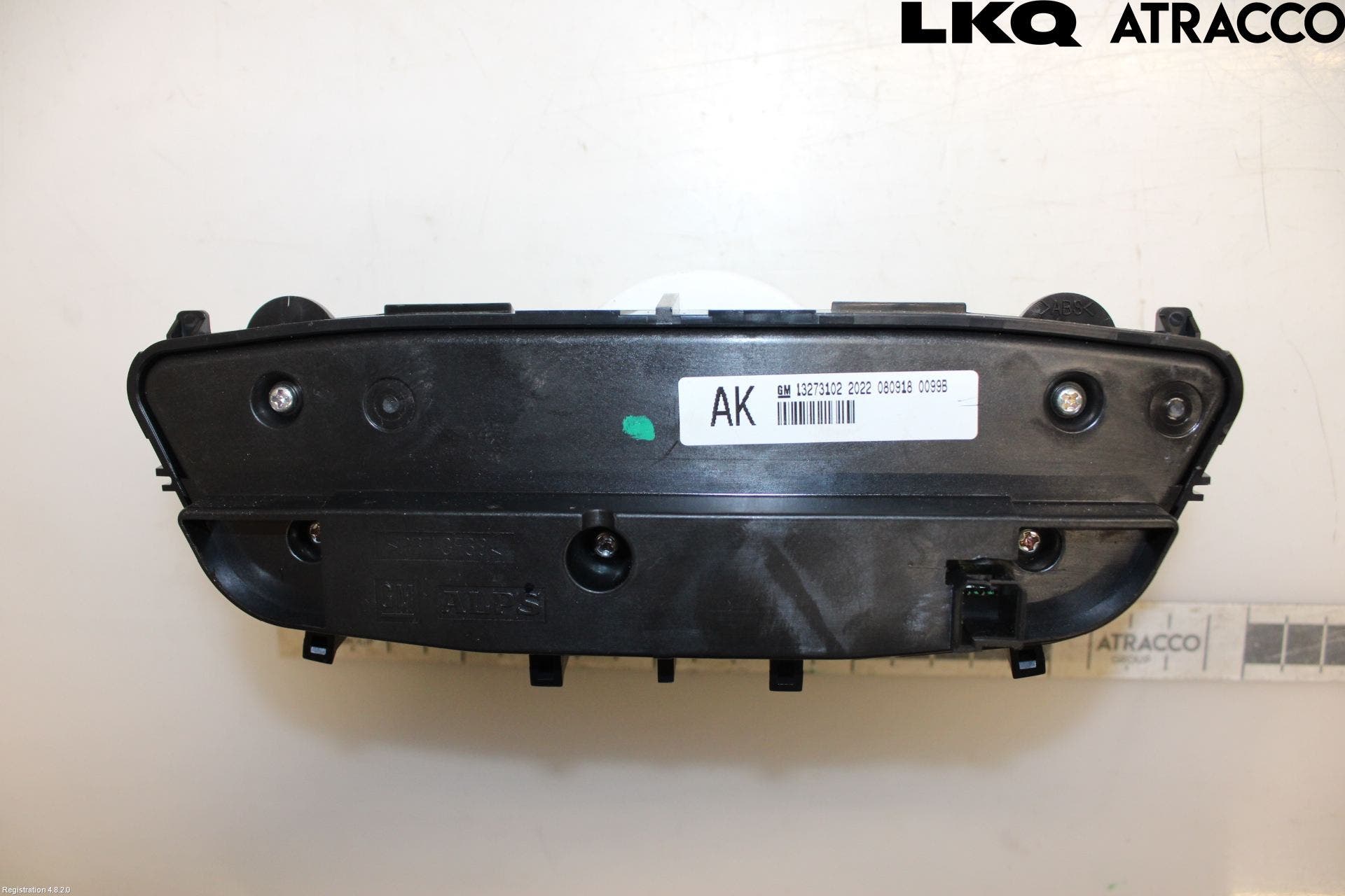 Opel INSIGNIA 09-16 Värmereglage