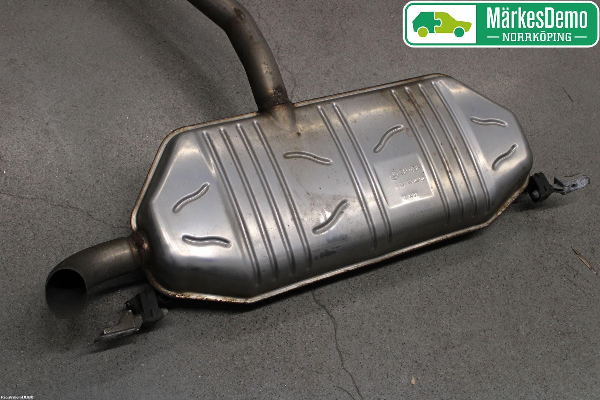 Mercedes-Benz MB A-KLASS (W177) 18- Avgas Halvsats