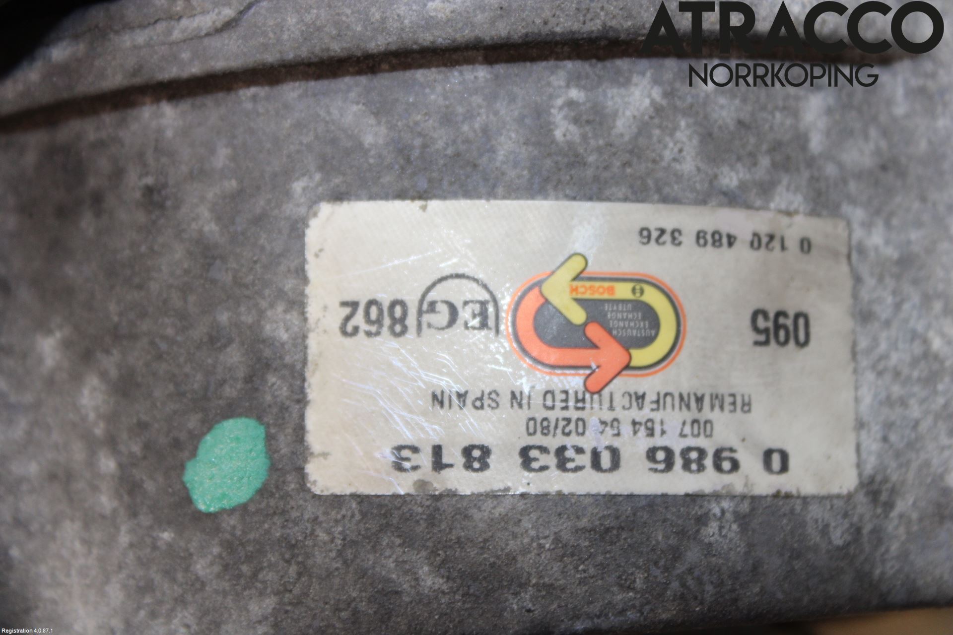 Mercedes-Benz MB 190    (W201) 82-93 Generator