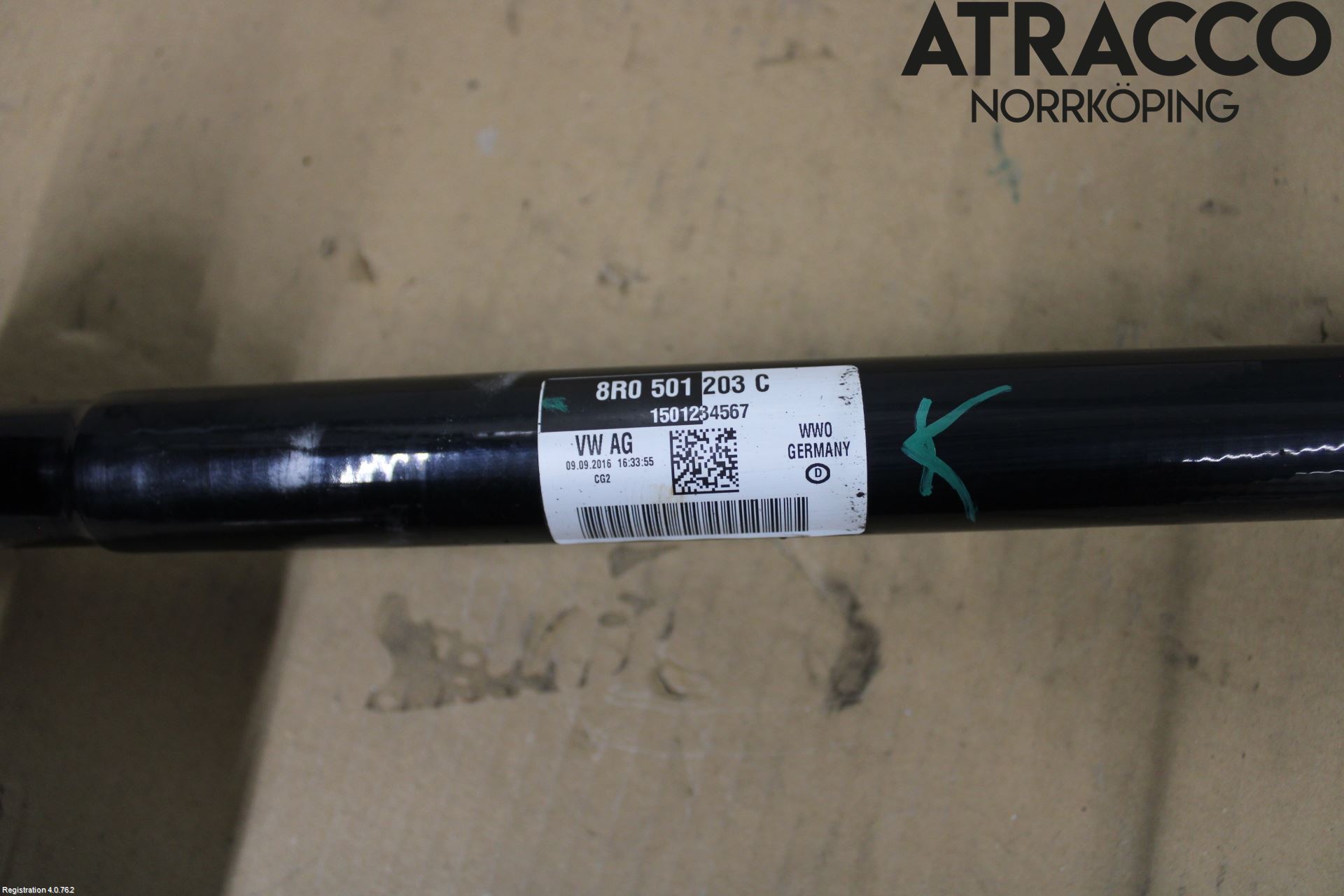 Audi A6/S6 4G 11-18 Drivaxel Bak Höger