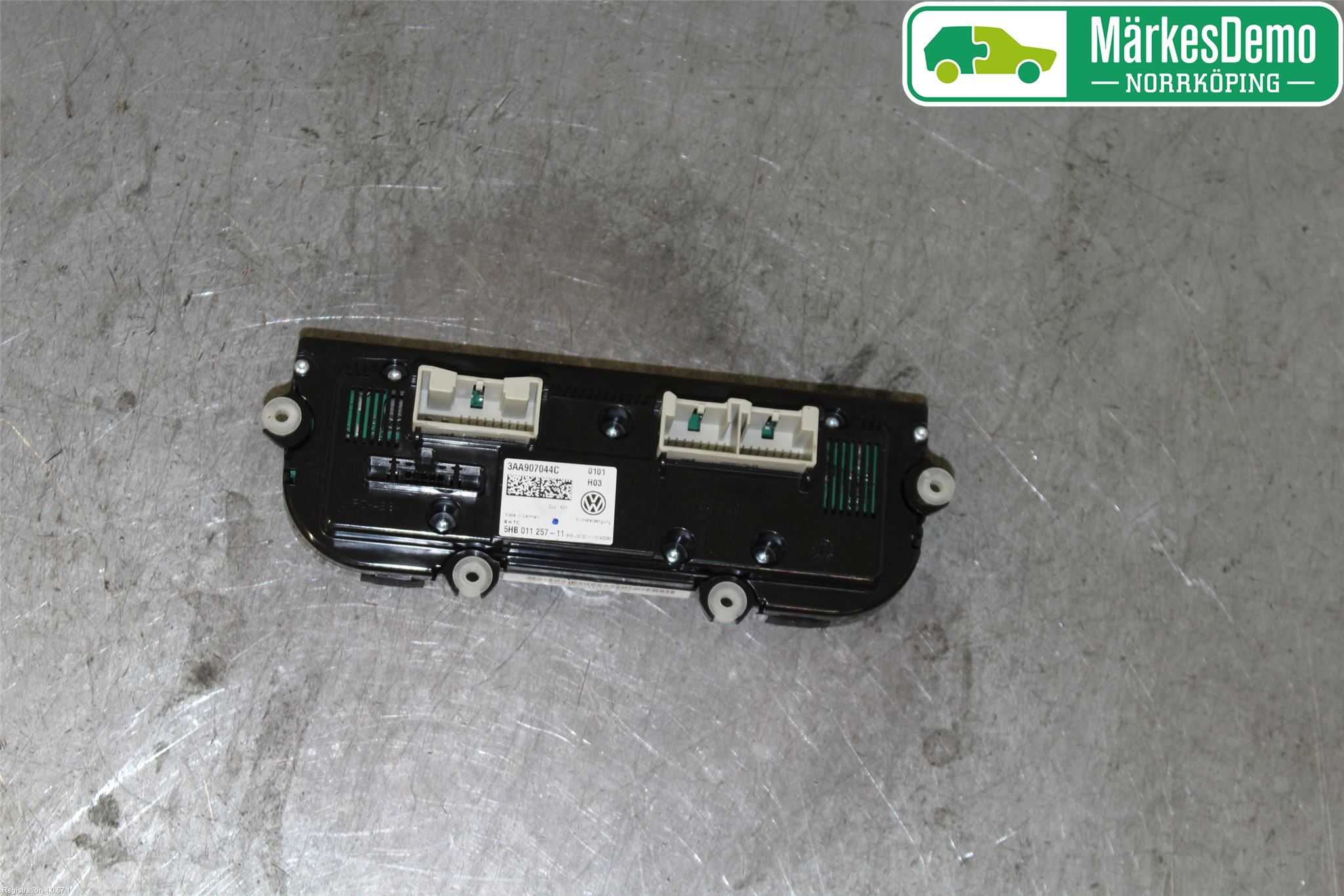 Volkswagen VW PASSAT 11-14 Värmereglage