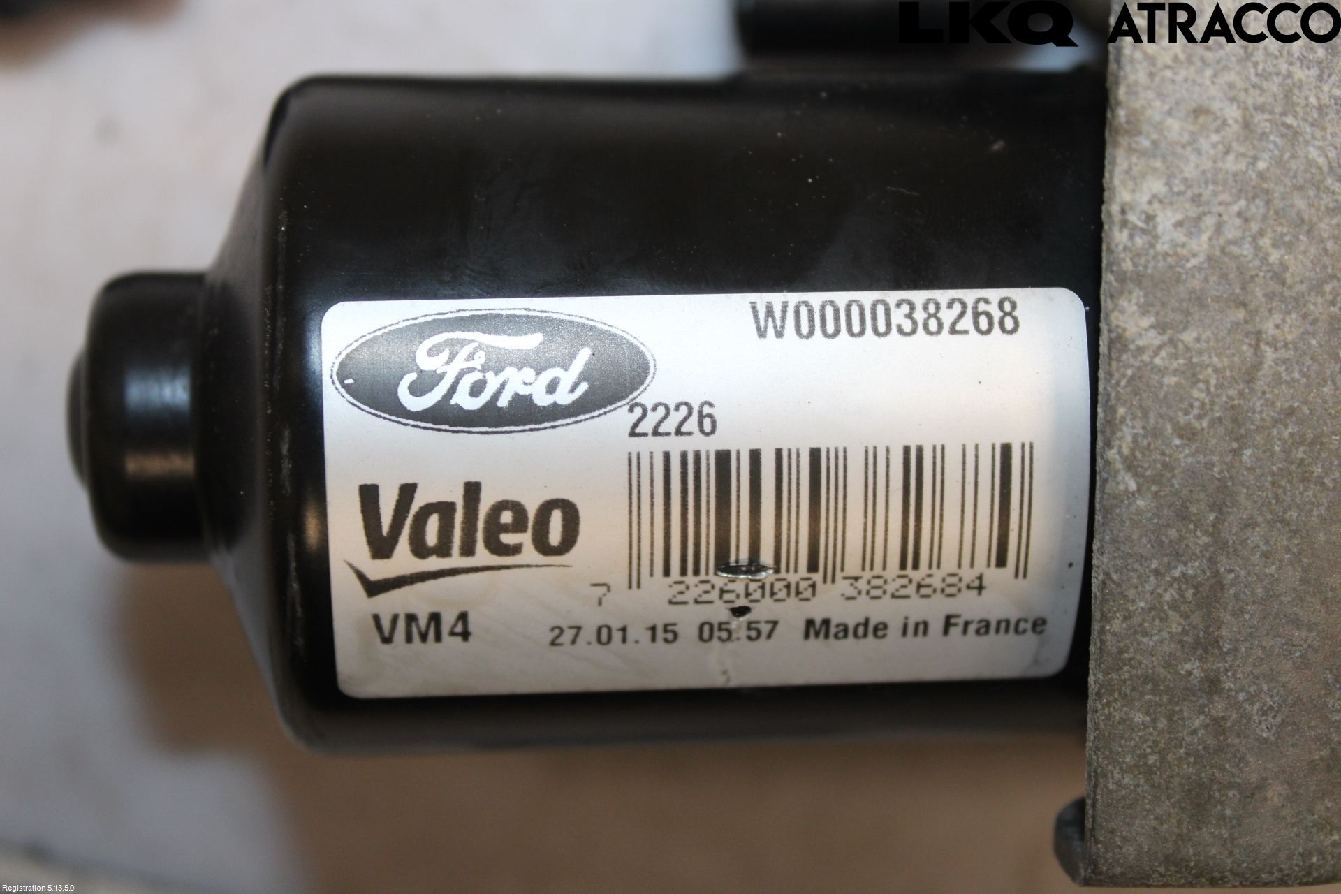Ford TRANSIT/TOURNEO CONNECT 13-22 Torkarmotor Vindruta