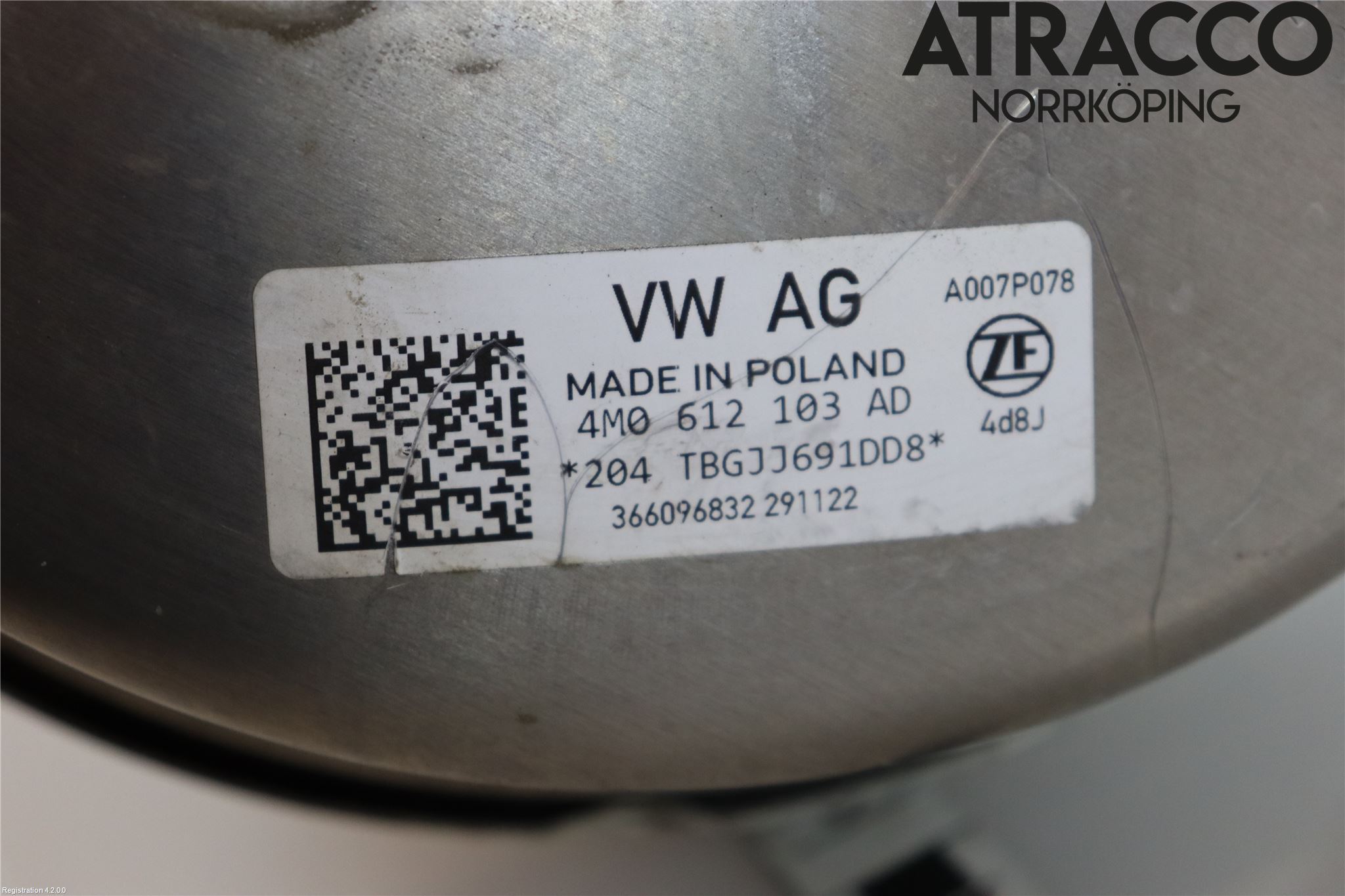 Audi Q7/SQ7 Bromsservo