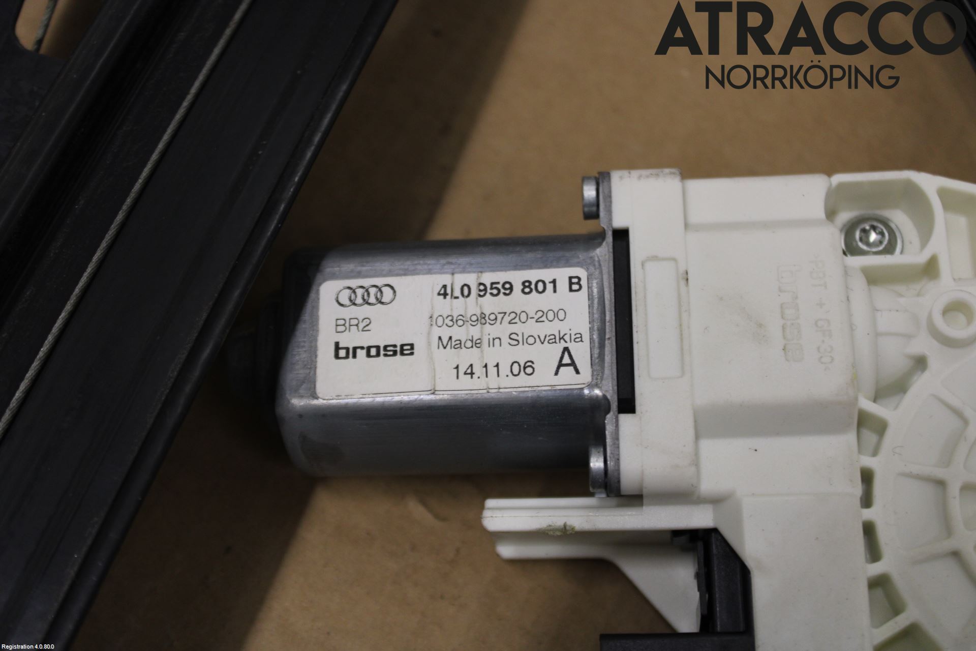 Audi Q7/SQ7 Fönsterhiss El Kompl