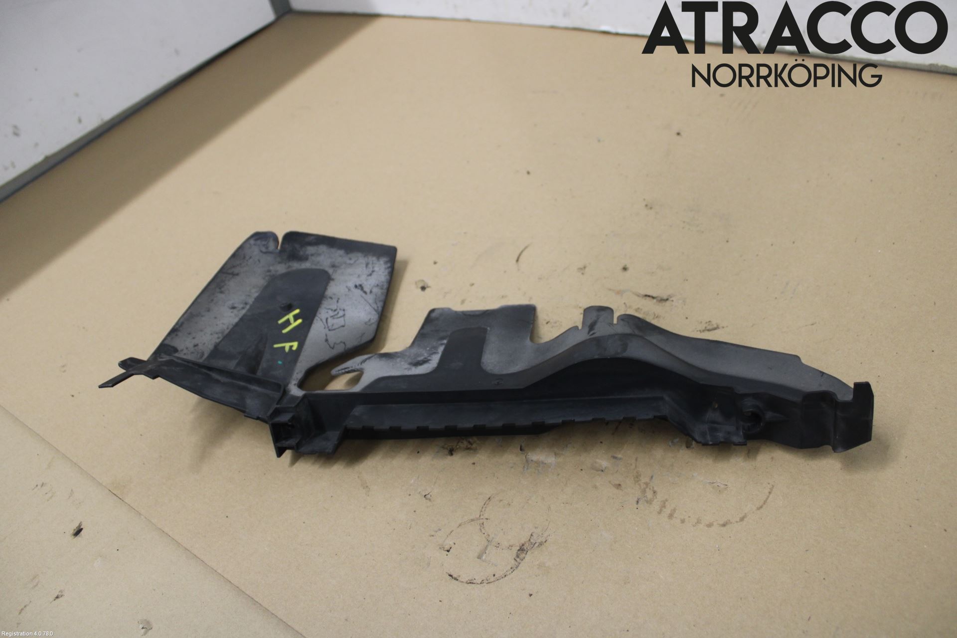 Audi A6/S6     05-11 Deflektor Plåt-Plast Kylning