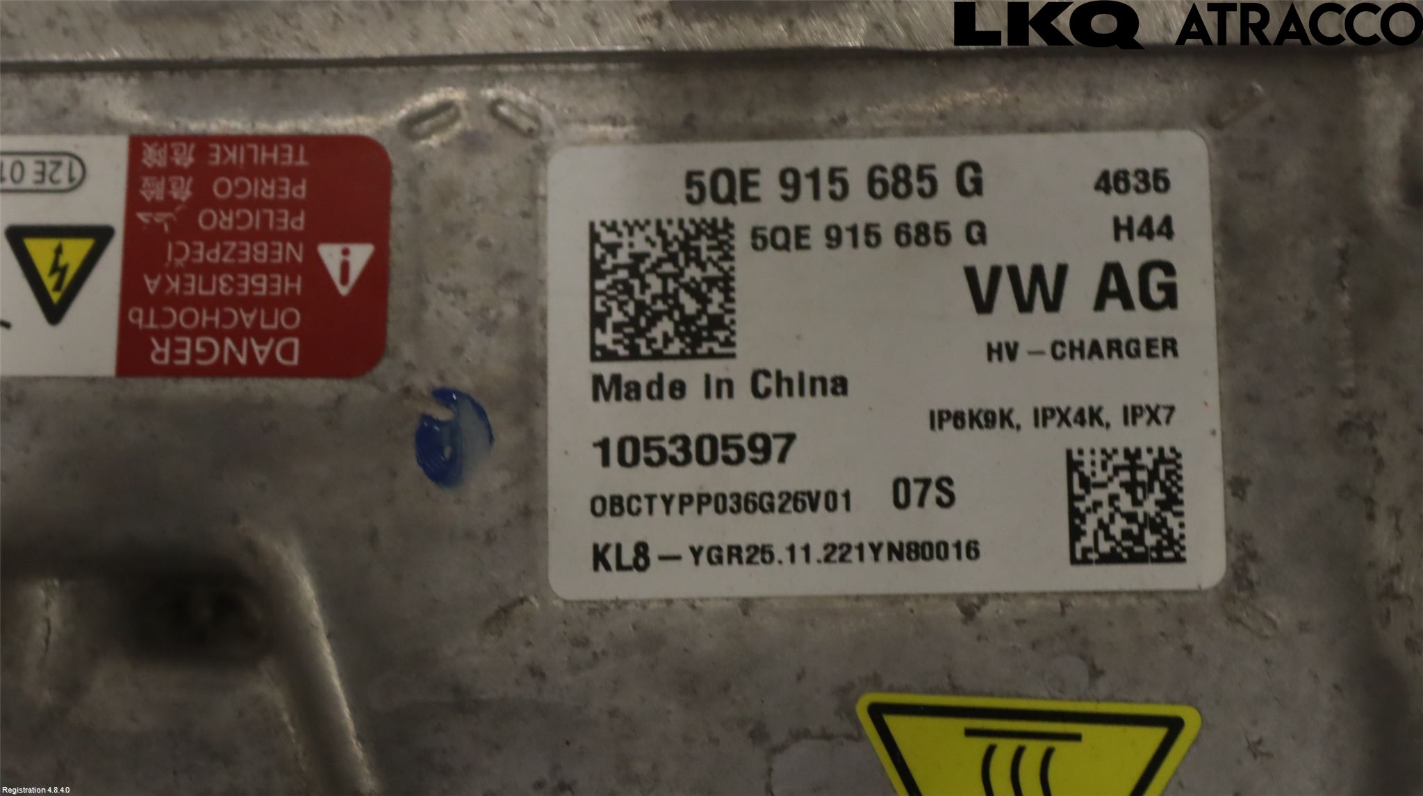 Skoda OCTAVIA (NX) 20- Batteriladdare Högspänning