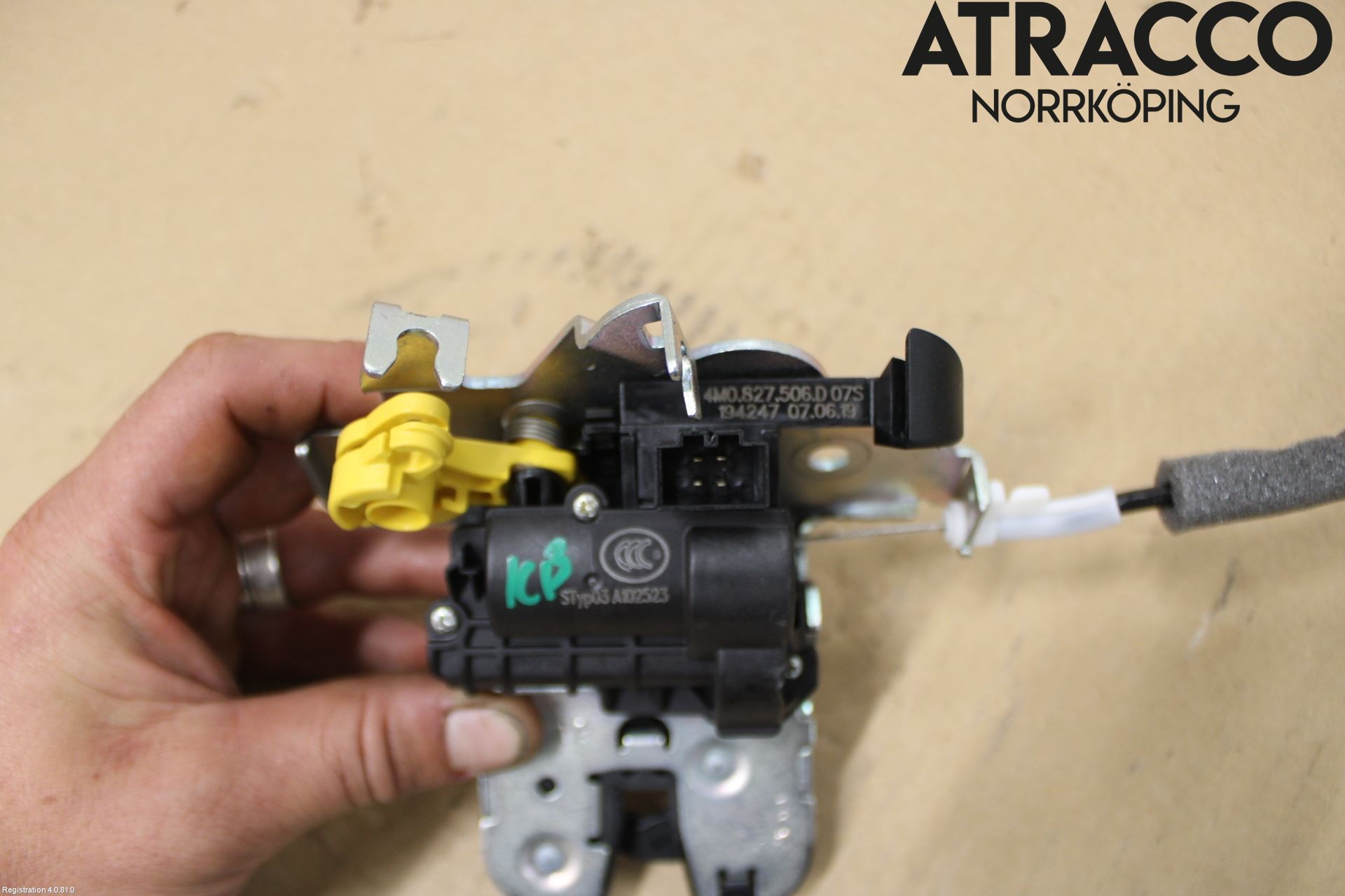 Audi A5 17- Låskista Baklucka